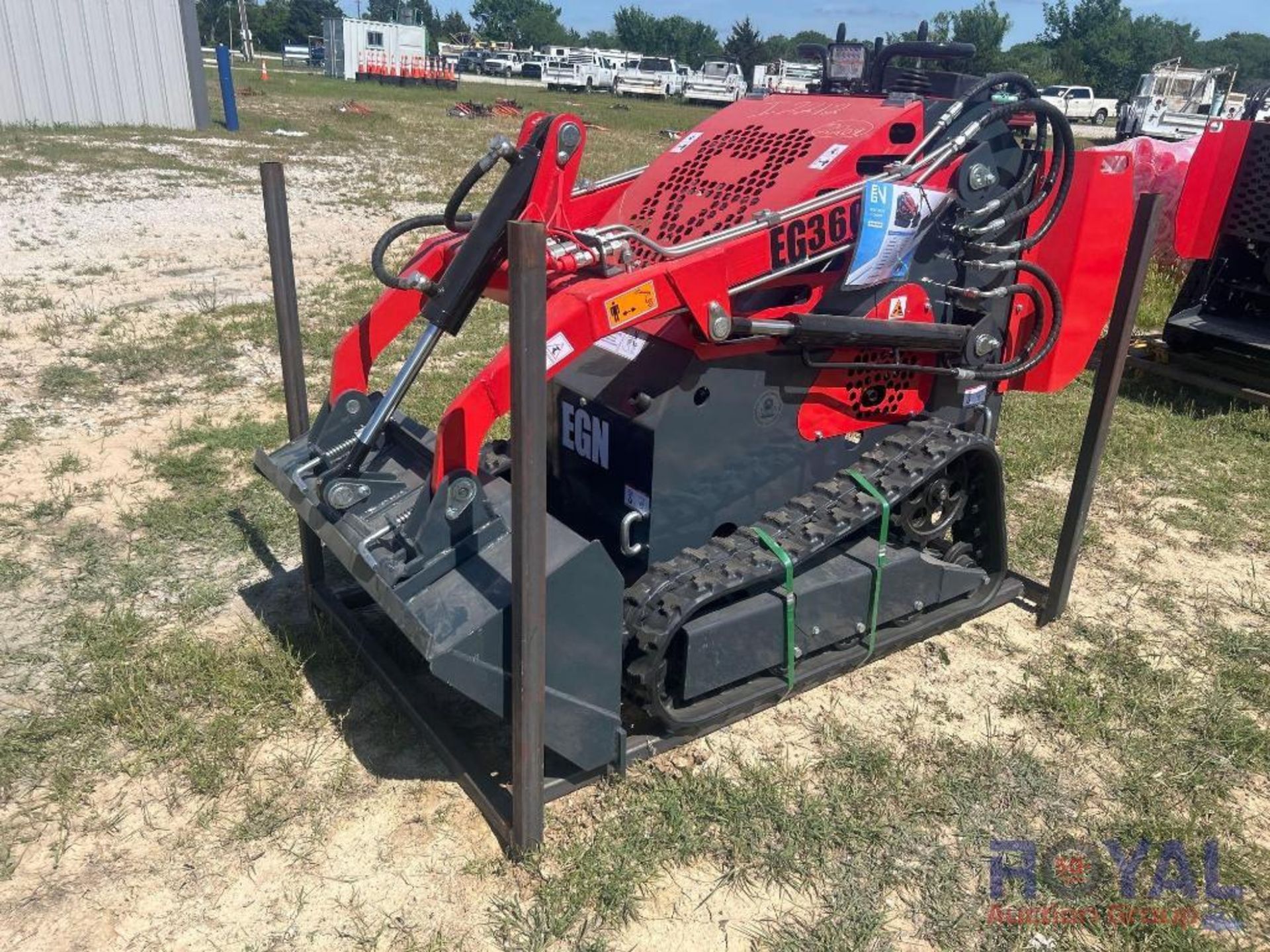 2024 EGN EG360 Stand On Mini Track Loader Skid Steer