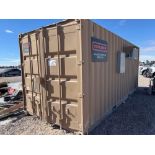 2008 20ft Insulated Shipping Container with AC