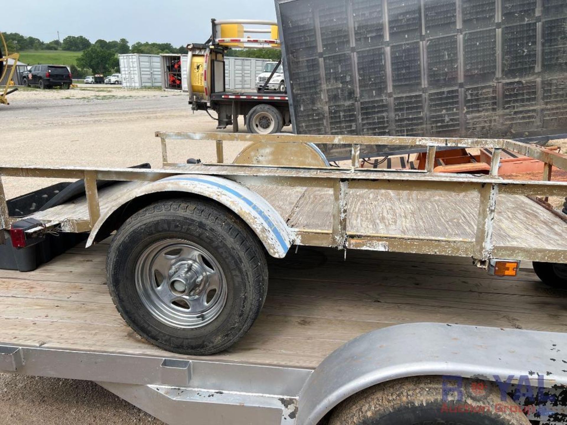 8Ft Single Axle Utility Trailer