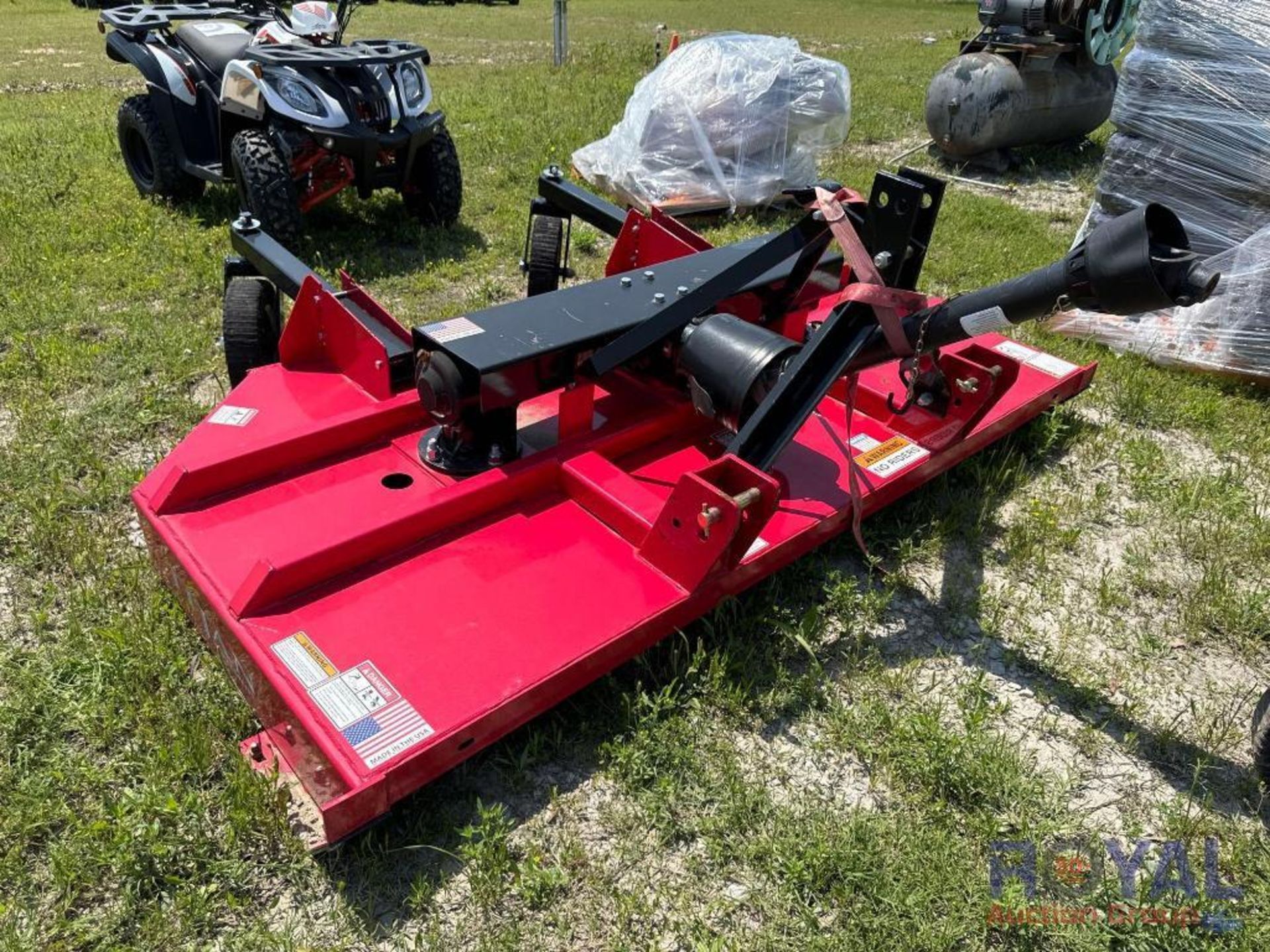 Unused Titan Implement 96in Double Drive 3 Point Hitch Brush Mower