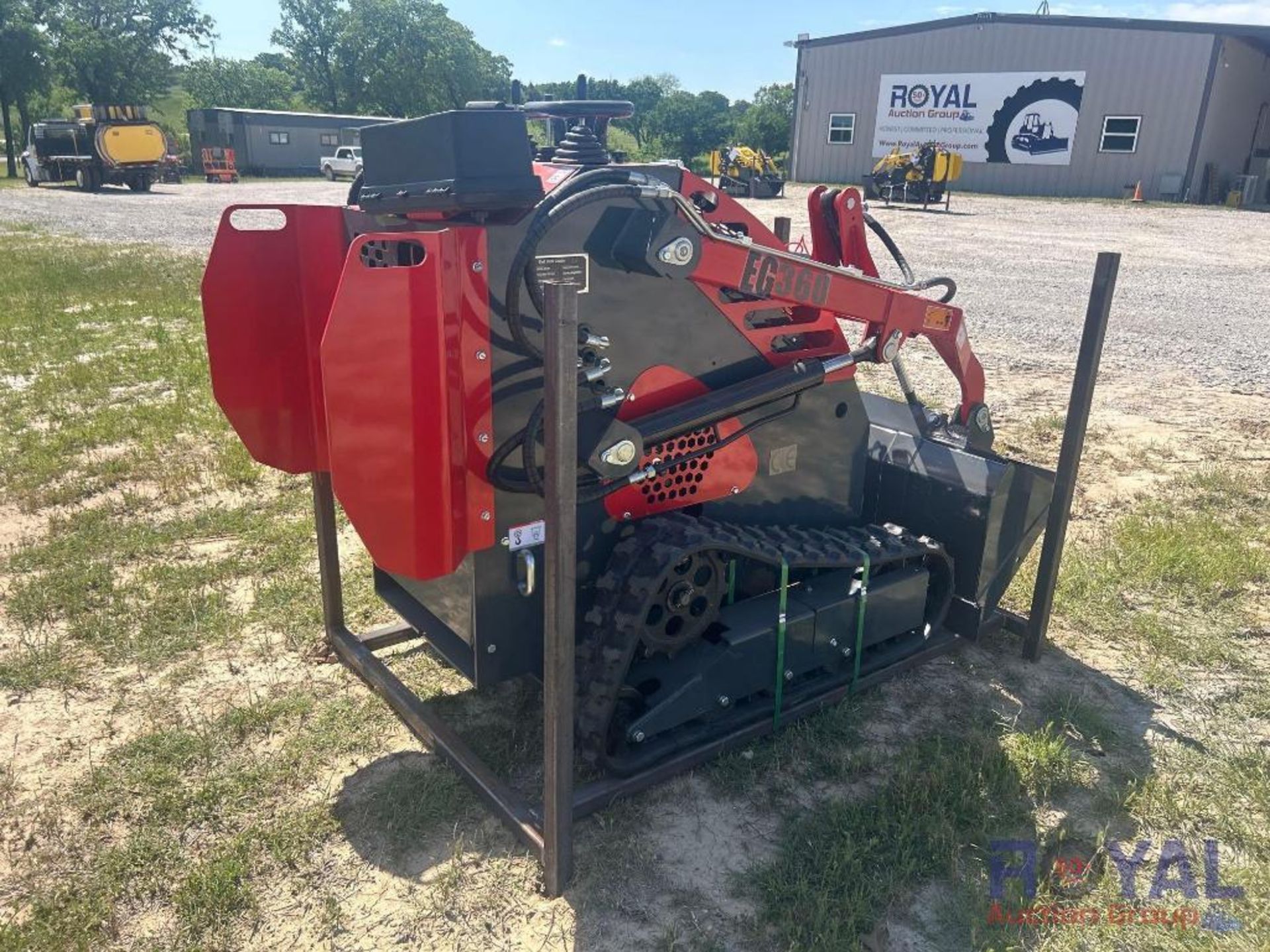 2024 EGN EG360 Stand On Mini Track Loader Skid Steer - Image 3 of 21