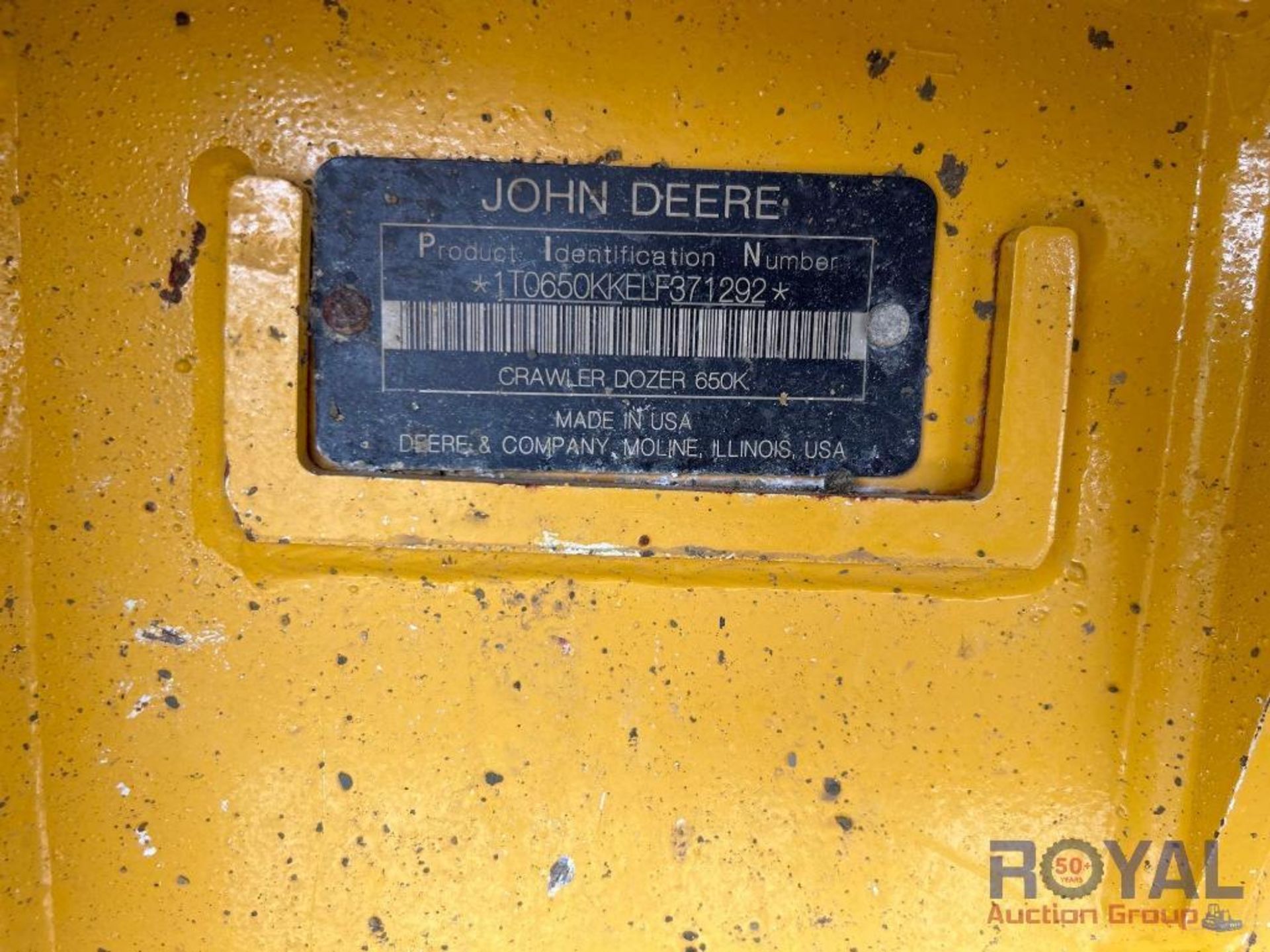 2020 John Deere 650K XLT Crawler Dozer - Image 5 of 39