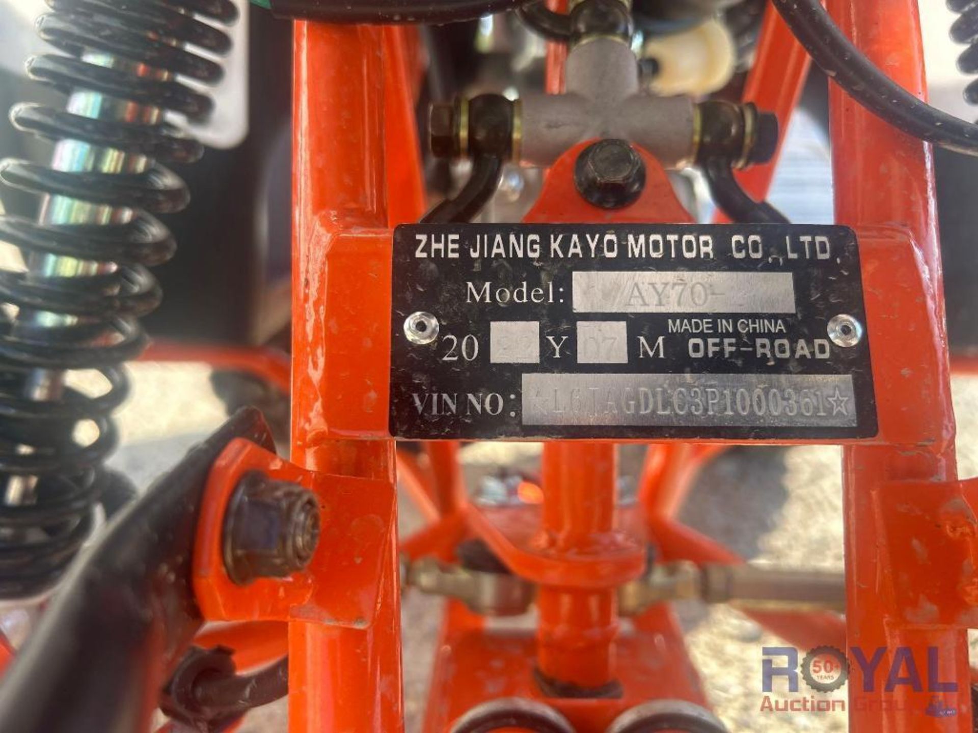 Unused Kayo Storm 70cc ATV - Image 6 of 20