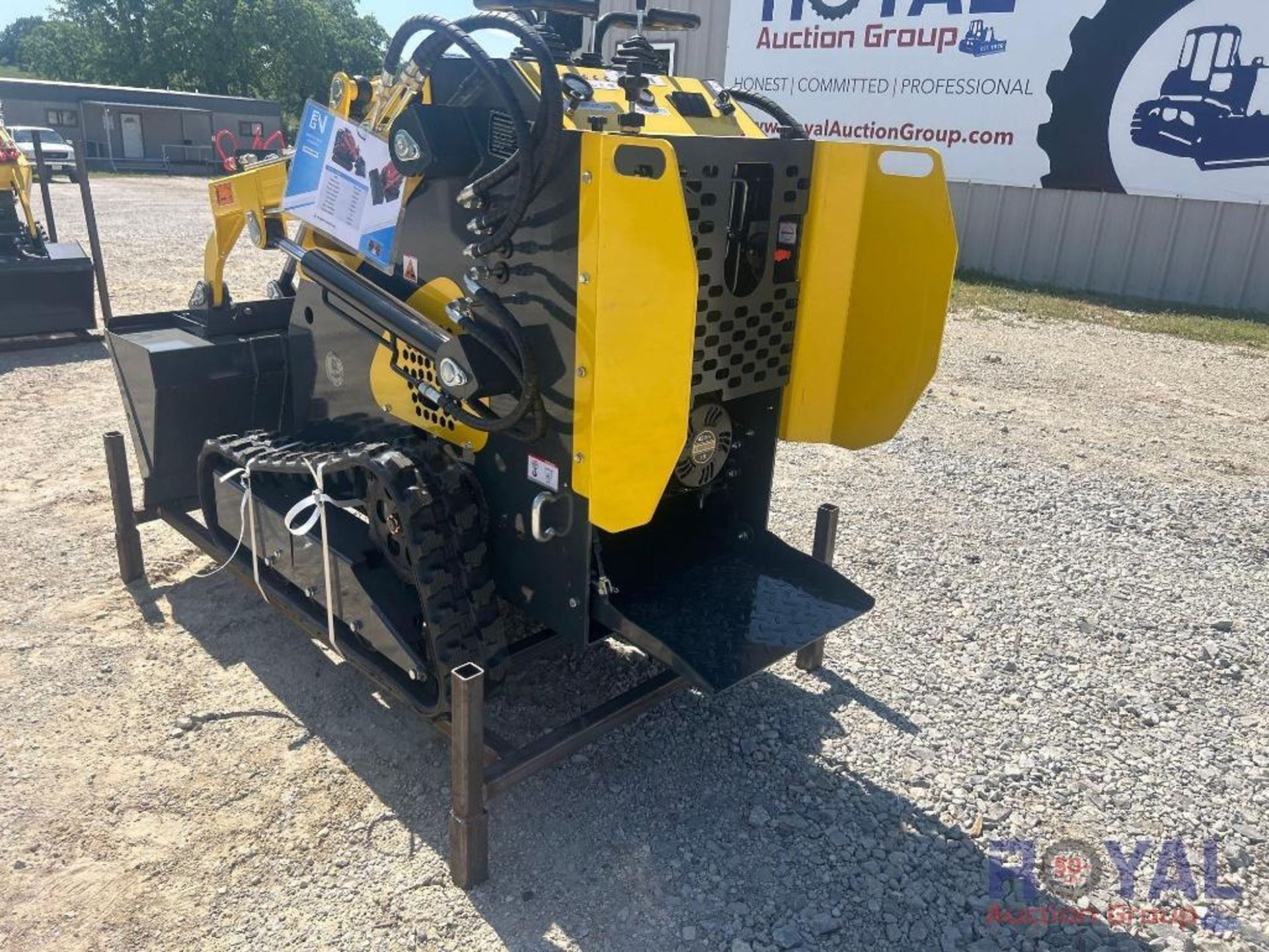 2024 EGN EG360 Stand On Mini Track Loader Skid Steer - Image 23 of 23