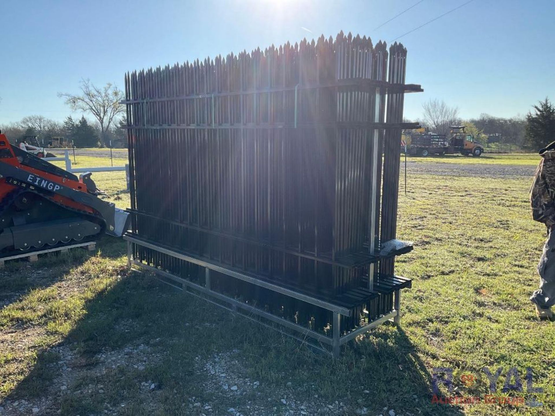 2024 10FT x 7FT Wrought Iron Fence Panels - Image 4 of 5
