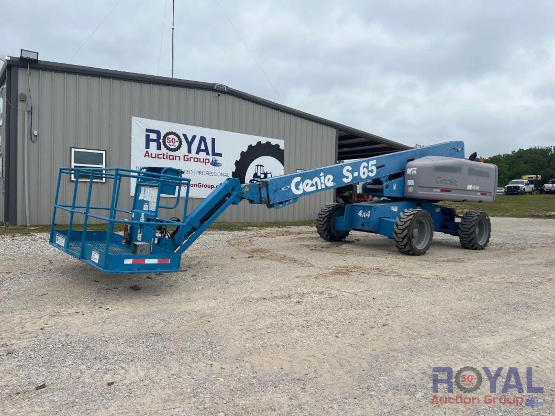 2010 Genie S-65 4x4 Telescopic Boom Lift