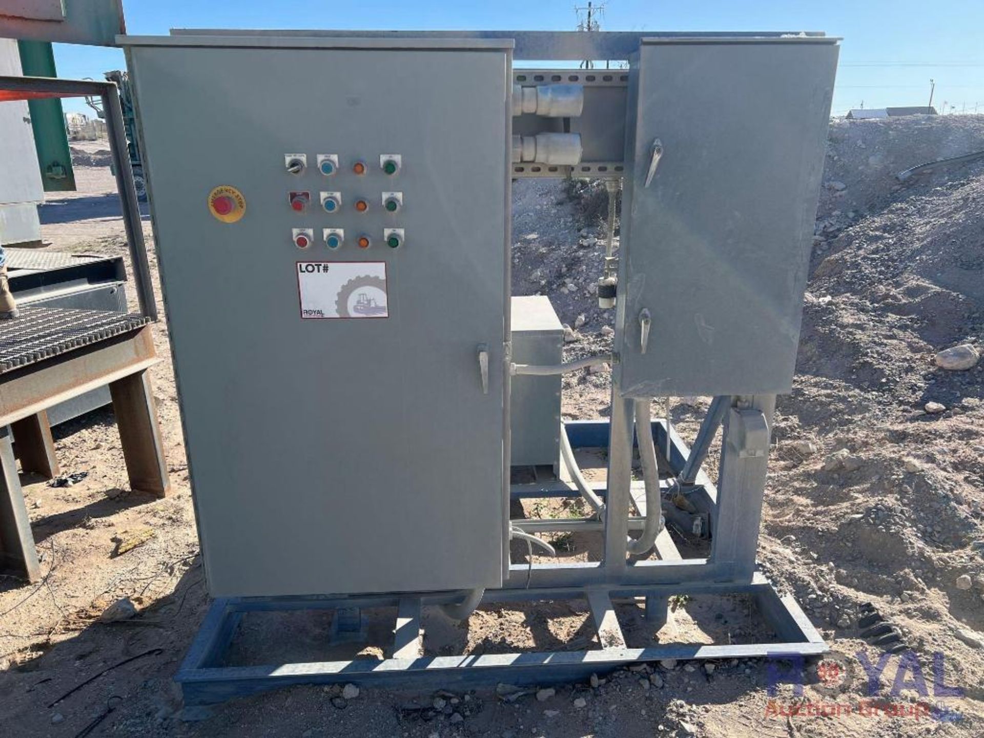 Skid Mounted Batch Plant Switch Panel with Transformer - Image 5 of 15