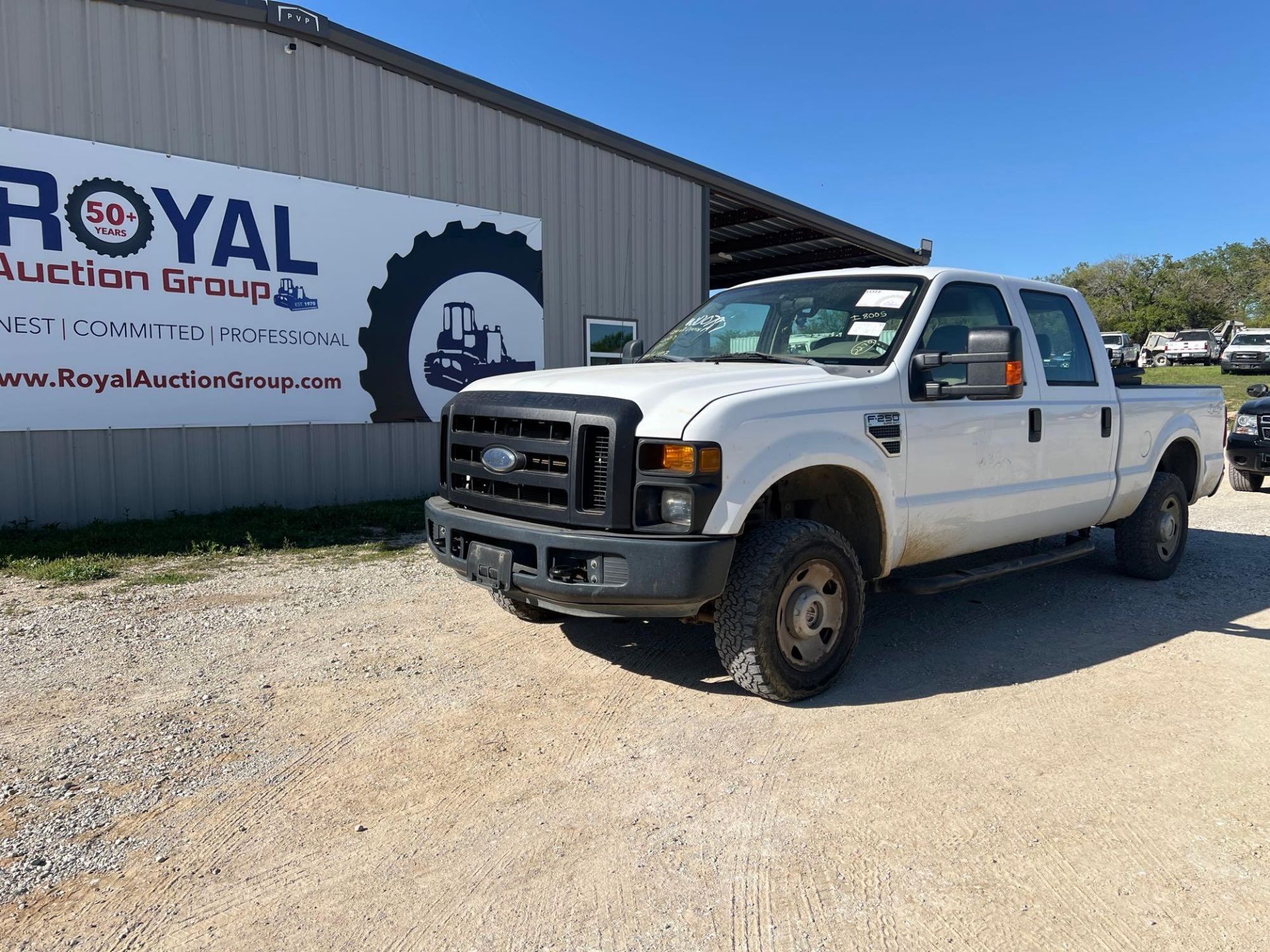 2007 Ford F250 4x4 Crew Cab Pickup Truck