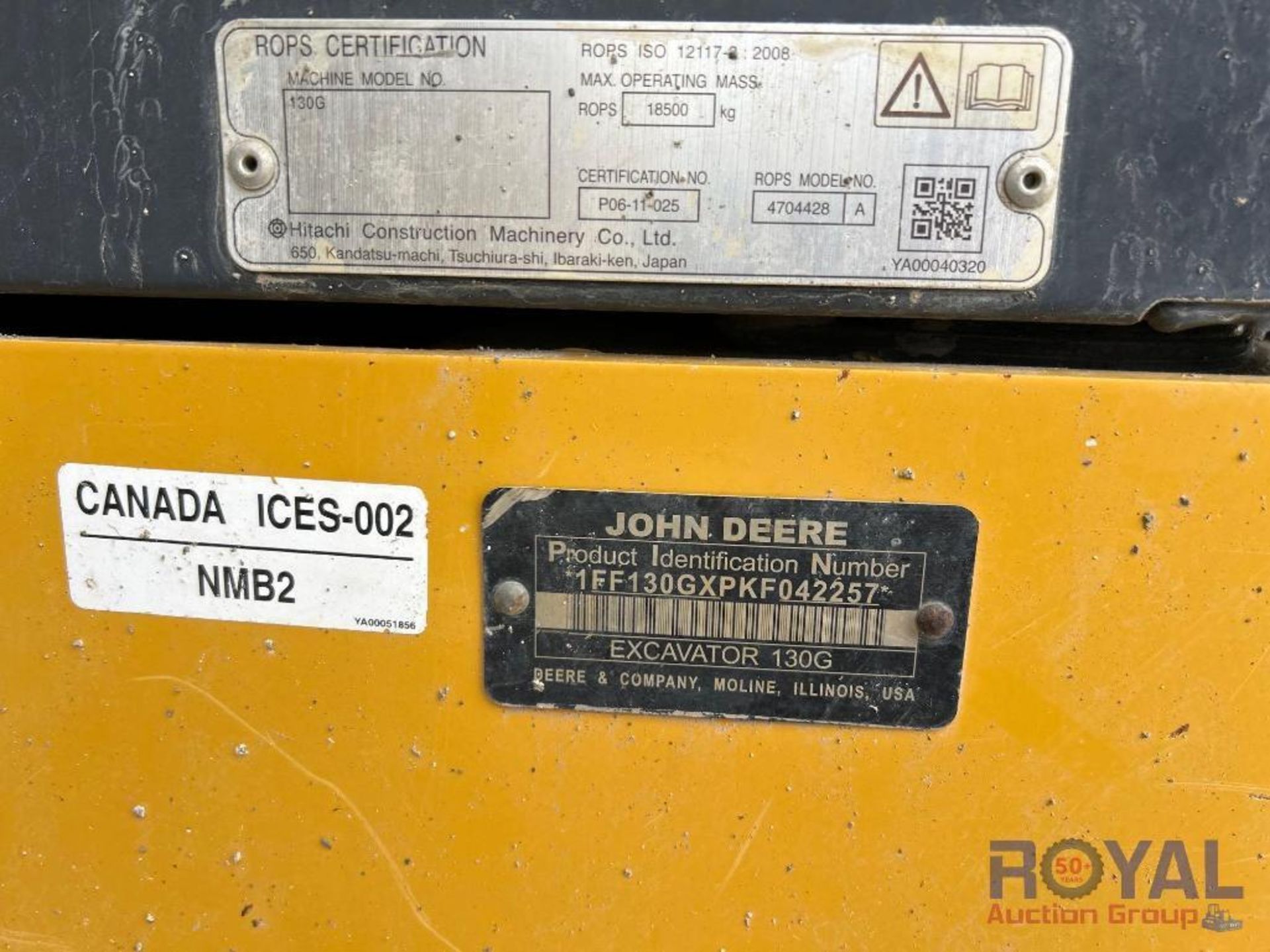 2019 John Deer 130G Hydraulic Excavator - Image 5 of 44