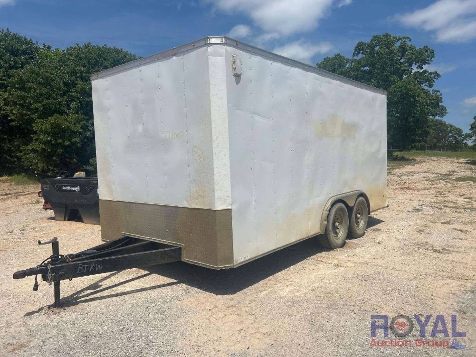 2018 Salvation 8.5ftx16ft T/A Enclosed Trailer