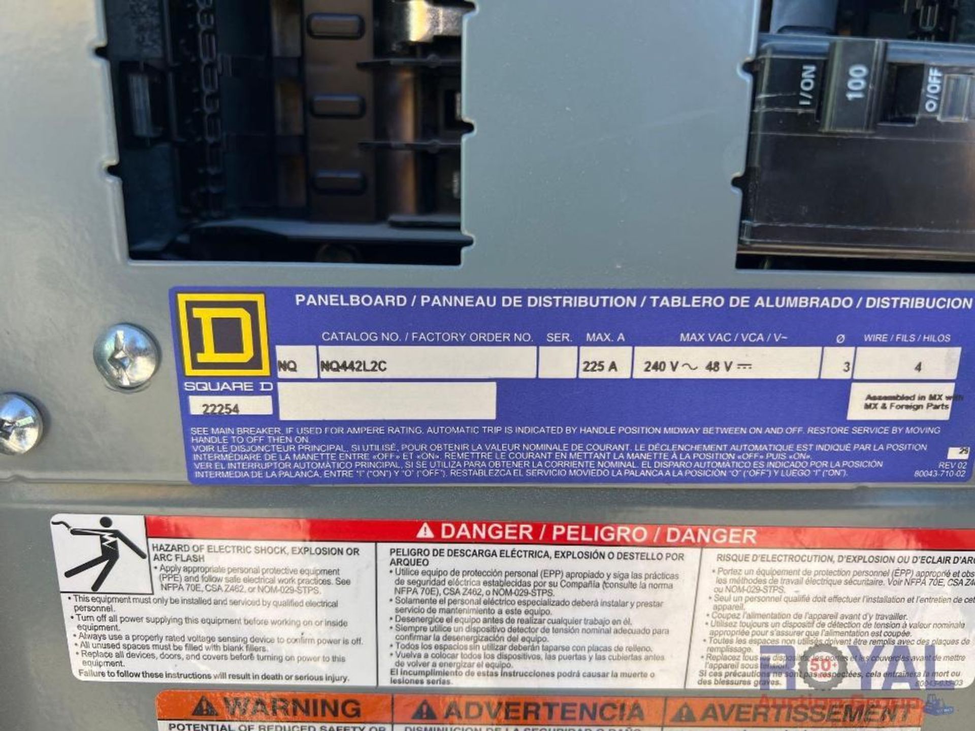 Skid Mounted Batch Plant Switch Panel with Transformer - Image 15 of 15