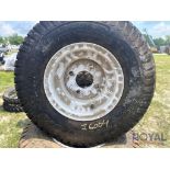 Lot of 6 Unused Tires and Wheels 18x7.00-8