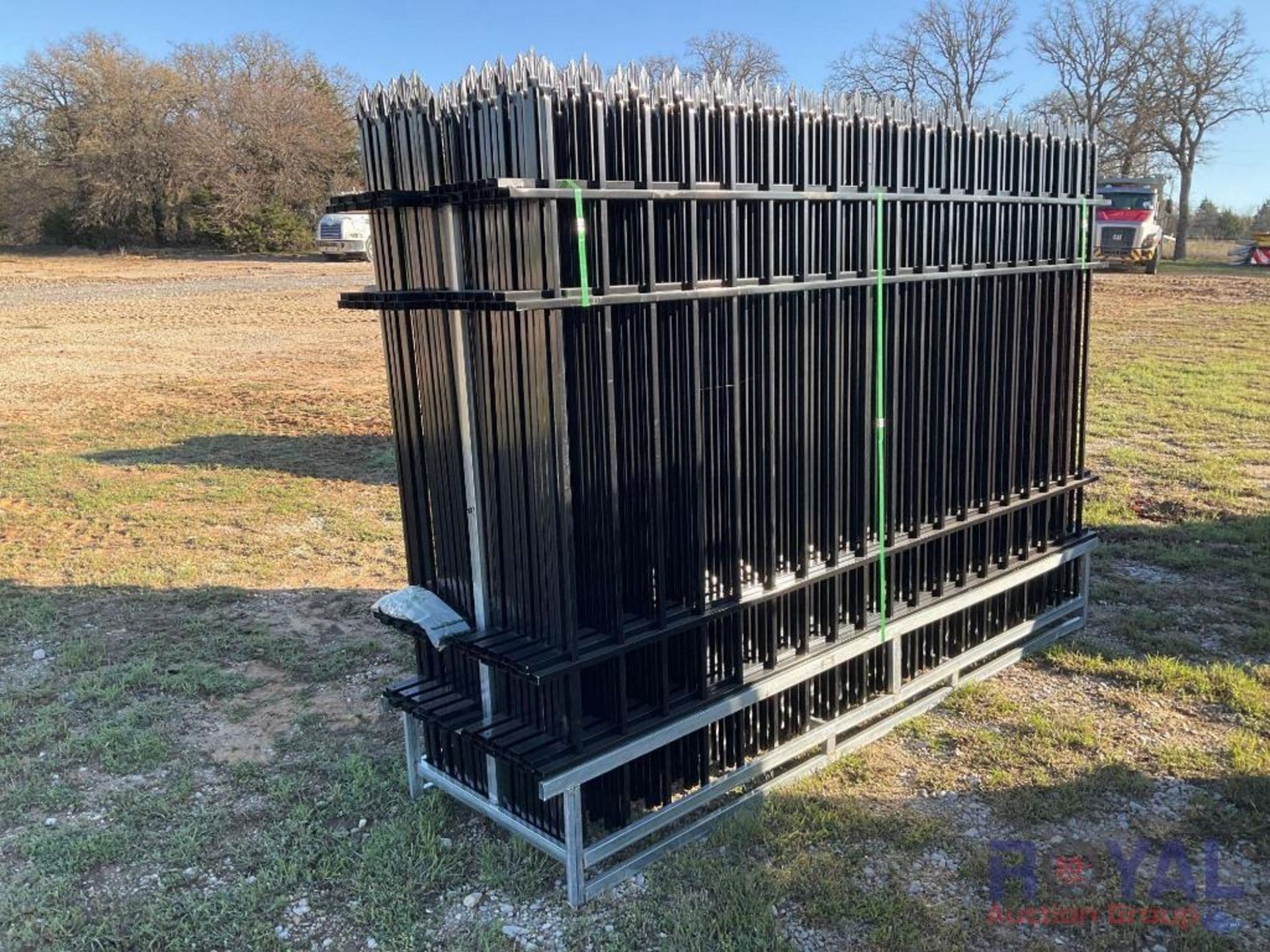 2024 10FT x 7FT Wrought Iron Fence Panels - Image 5 of 5