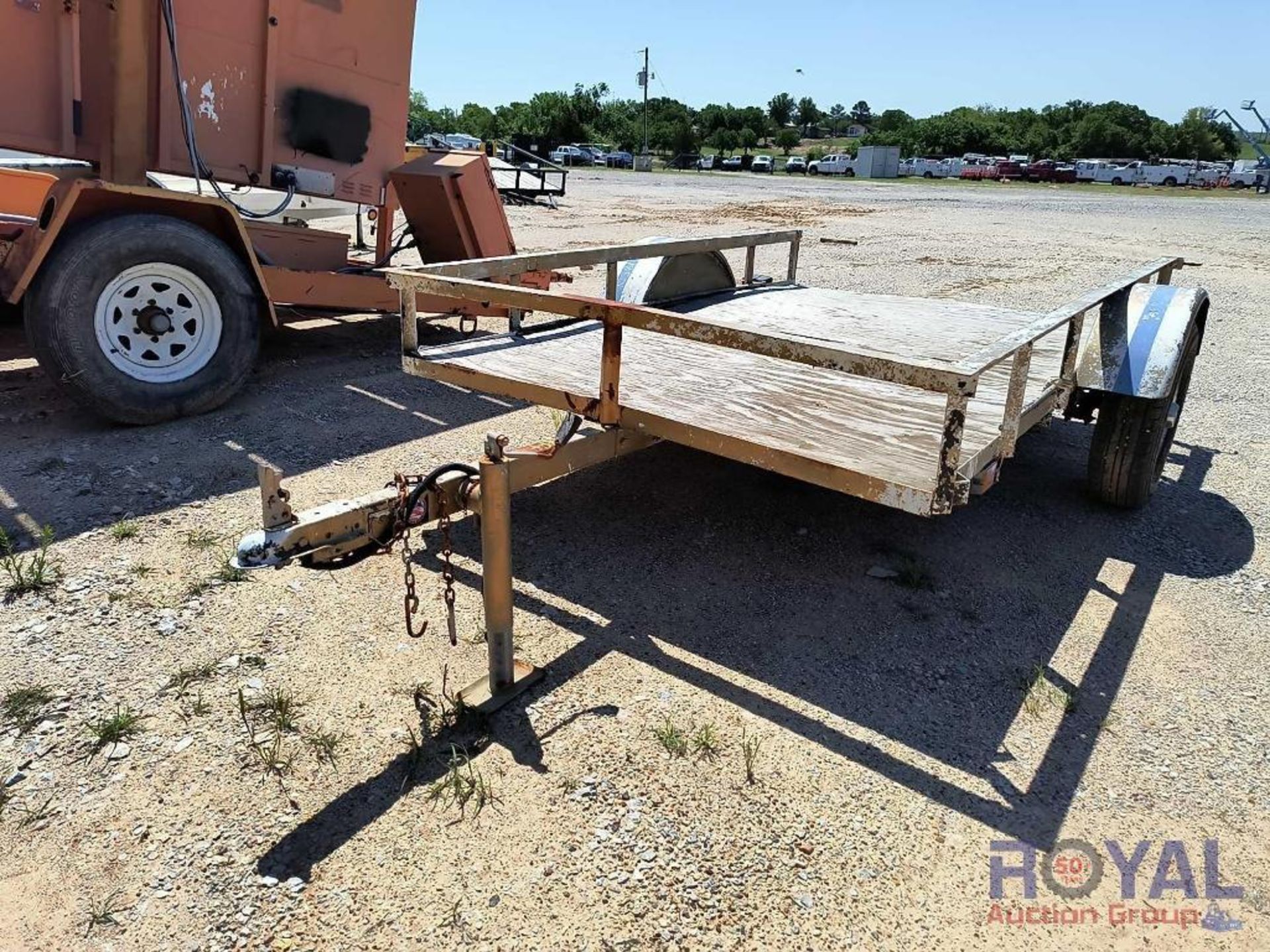 8Ft Single Axle Utility Trailer - Image 2 of 2