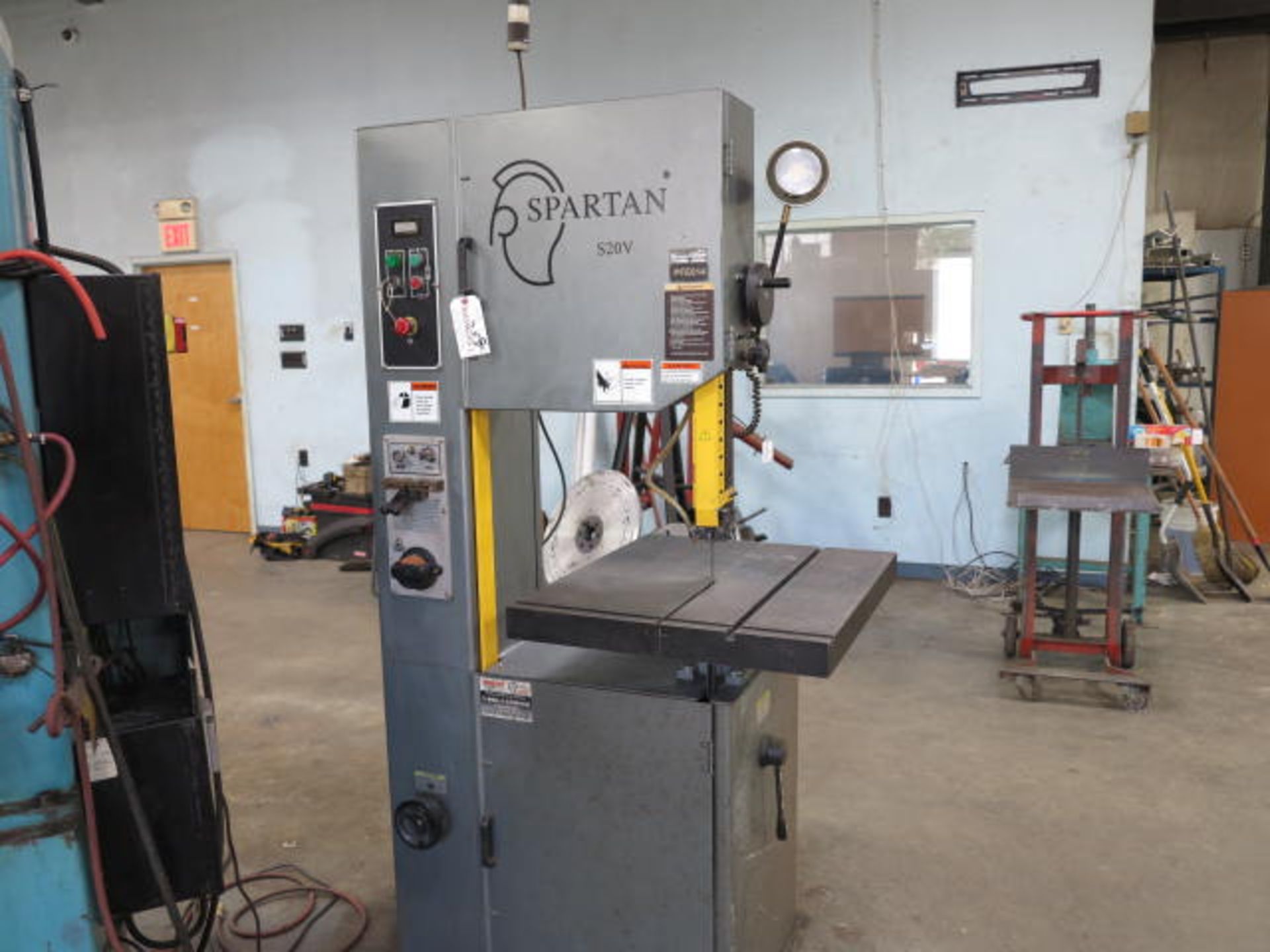 Spartan Model S20V Vertical Band Saw S/N S20D-140 with Welding Unit Location: Plainfield CT