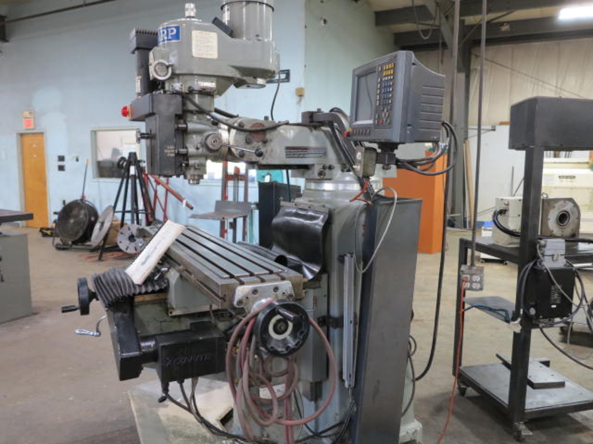 2004 Sharp TMV 3 Axis Vertical Milling Machine S/N 30928478, Accurite Controls, 1 Shot Lube, 42'' - Image 4 of 4