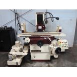 Chevalier FSG-2A818 Hydraulic Surface Grinder, S/N M2878001, Wet Attachment, Dust Collector, 8" x