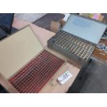 Lot Pin Gage Set .251 -.500, .626-750 Substantially Complete Location: Plainfield CT