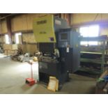 Toyokoki 30 Ton CNC Pess Brake Model APB286U, S/N 7005916, 24'' Die Space, 100 mm Stroke Located