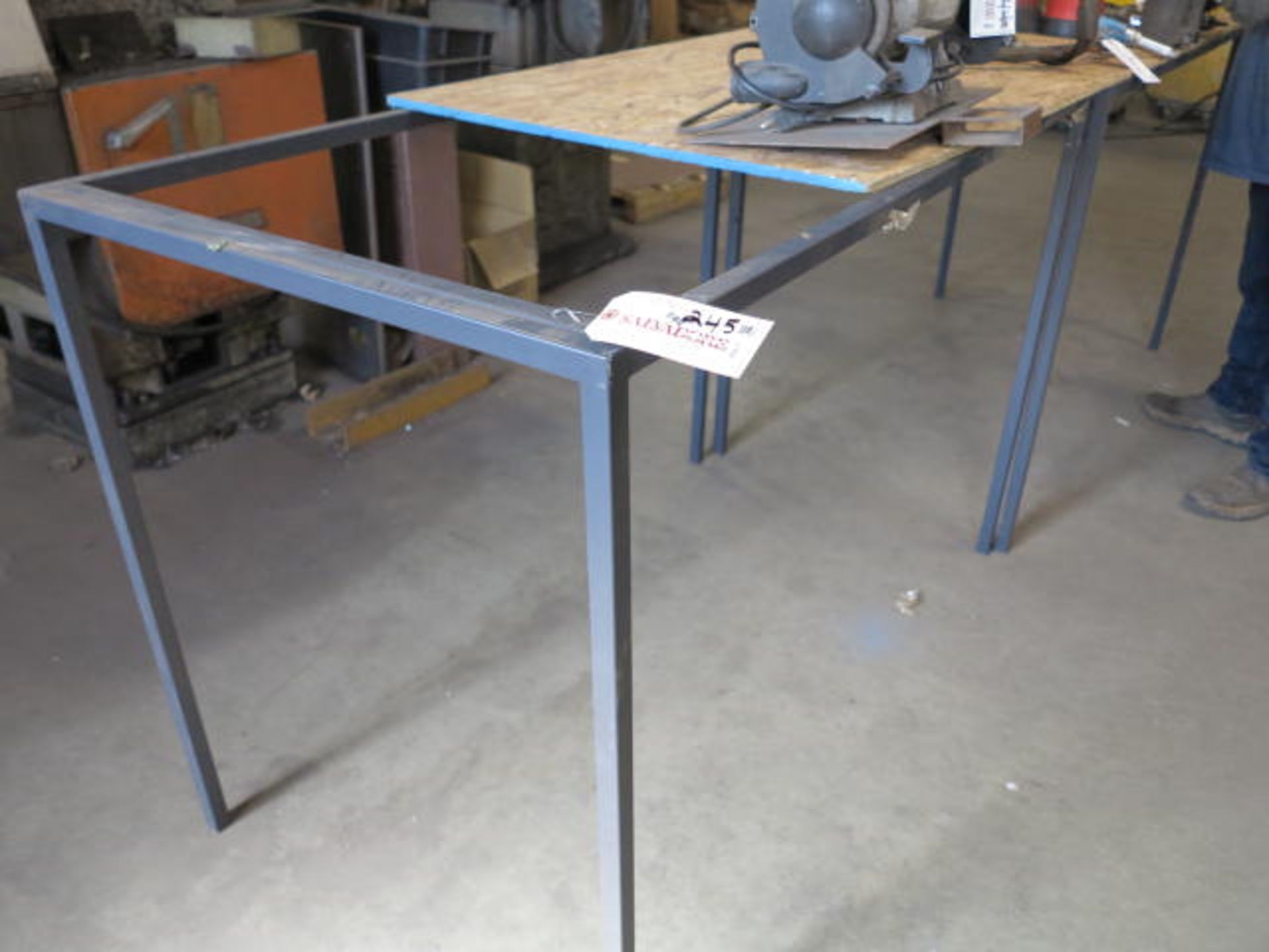 Lot (2) 29'' x 55'' x 37'' H Light Duty Tables Location: Swansea MA