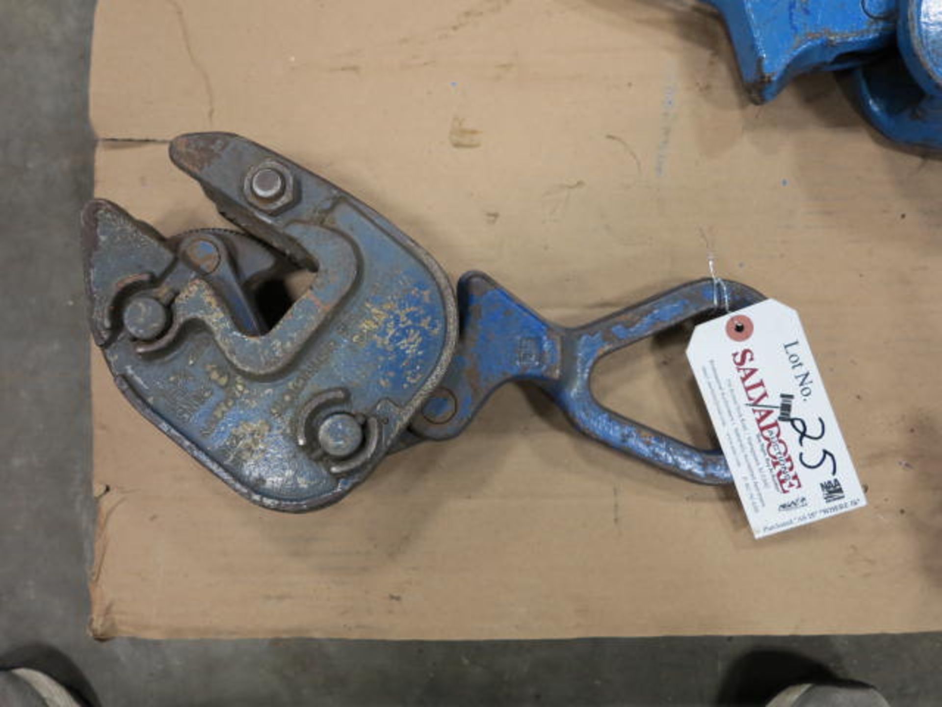 3 1/2 Ton Plate Clamp Location: Plainfield CT