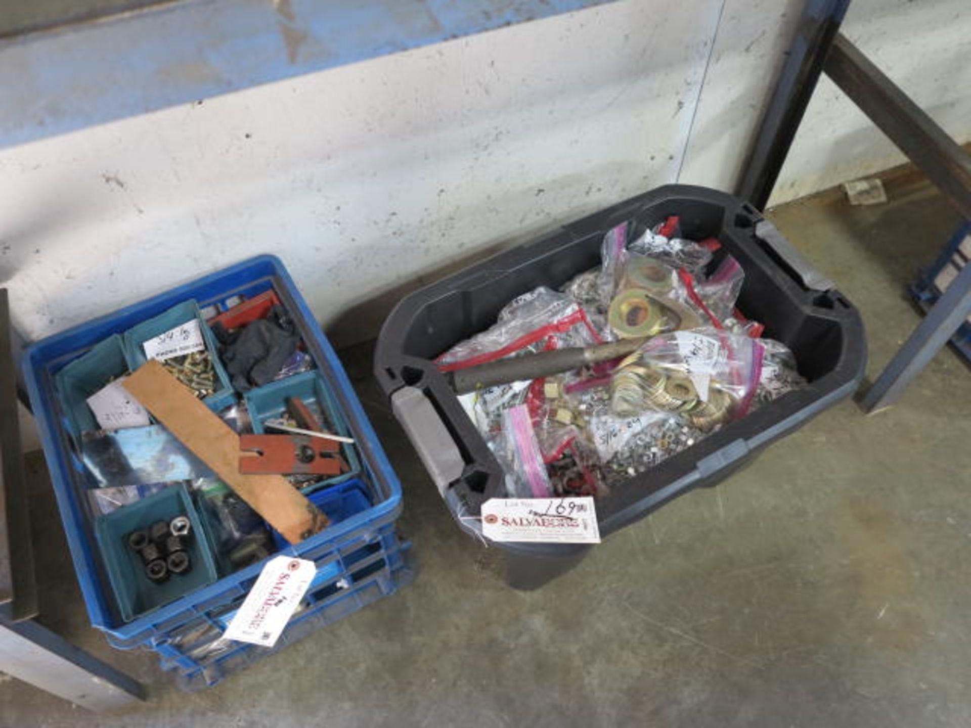 Lot Miscellaneous Fender Washers, Large Washers and Clamps Location: Plainfield CT