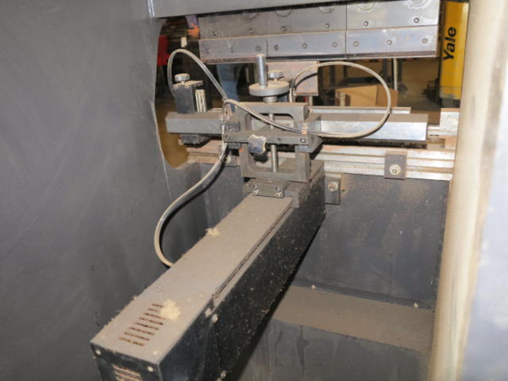 Toyokoki 30 Ton CNC Pess Brake Model APB286U, S/N 7005916, 24'' Die Space, 100 mm Stroke Located - Image 3 of 3