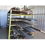 A Frame Steel 8' x 56'' x 6' No Contents Location: Plainfield CT