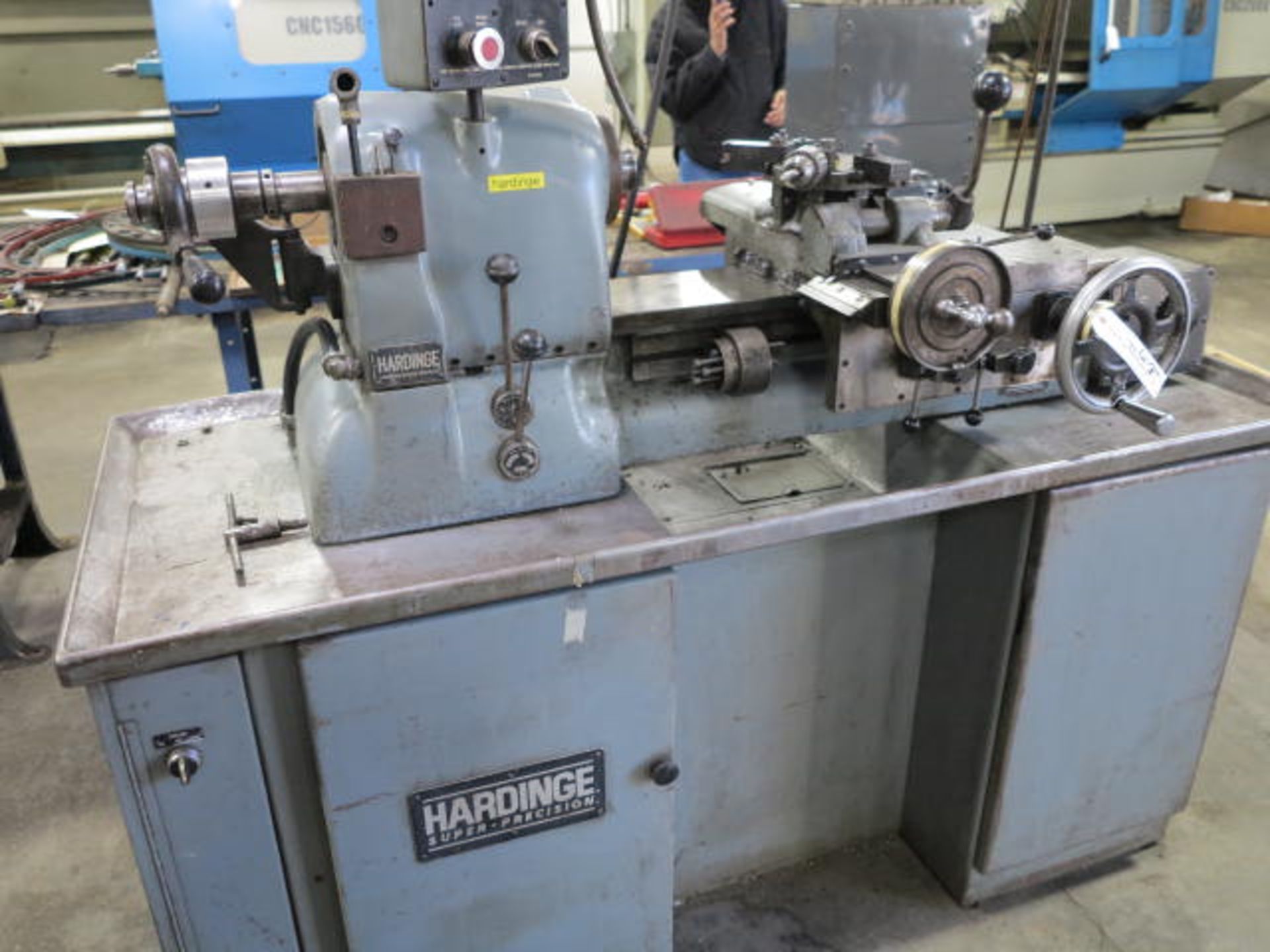 Hardinge Model HC Turret Lathe, Quick Release Draw Bar, Variable Speed Spindle, Variable Speed - Image 3 of 3