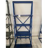 Blue Metal Cantilever Rack 36" wide x 81" high