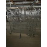 Metal Security Cage with fthree shelves 30" wide x 25" deep x 69" high
