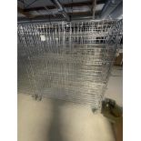 Metal Security Cage with four shelves 30" wide x 25" deep x 69" high