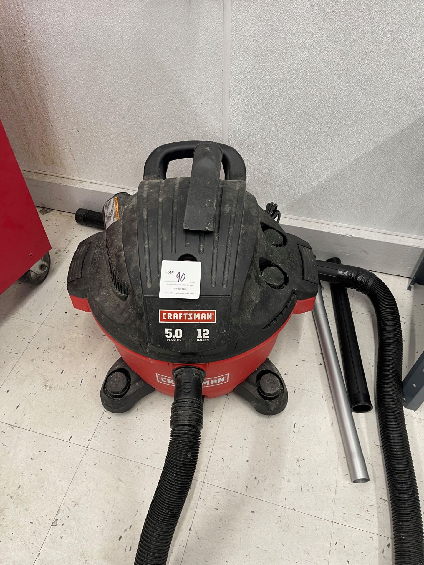 Craftsman Shop Vac 12 gallon 5.0 HP