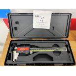 Mitutoyo Absolute Diomatic Caliper Model CD-6" ASX electronic in/mm with case