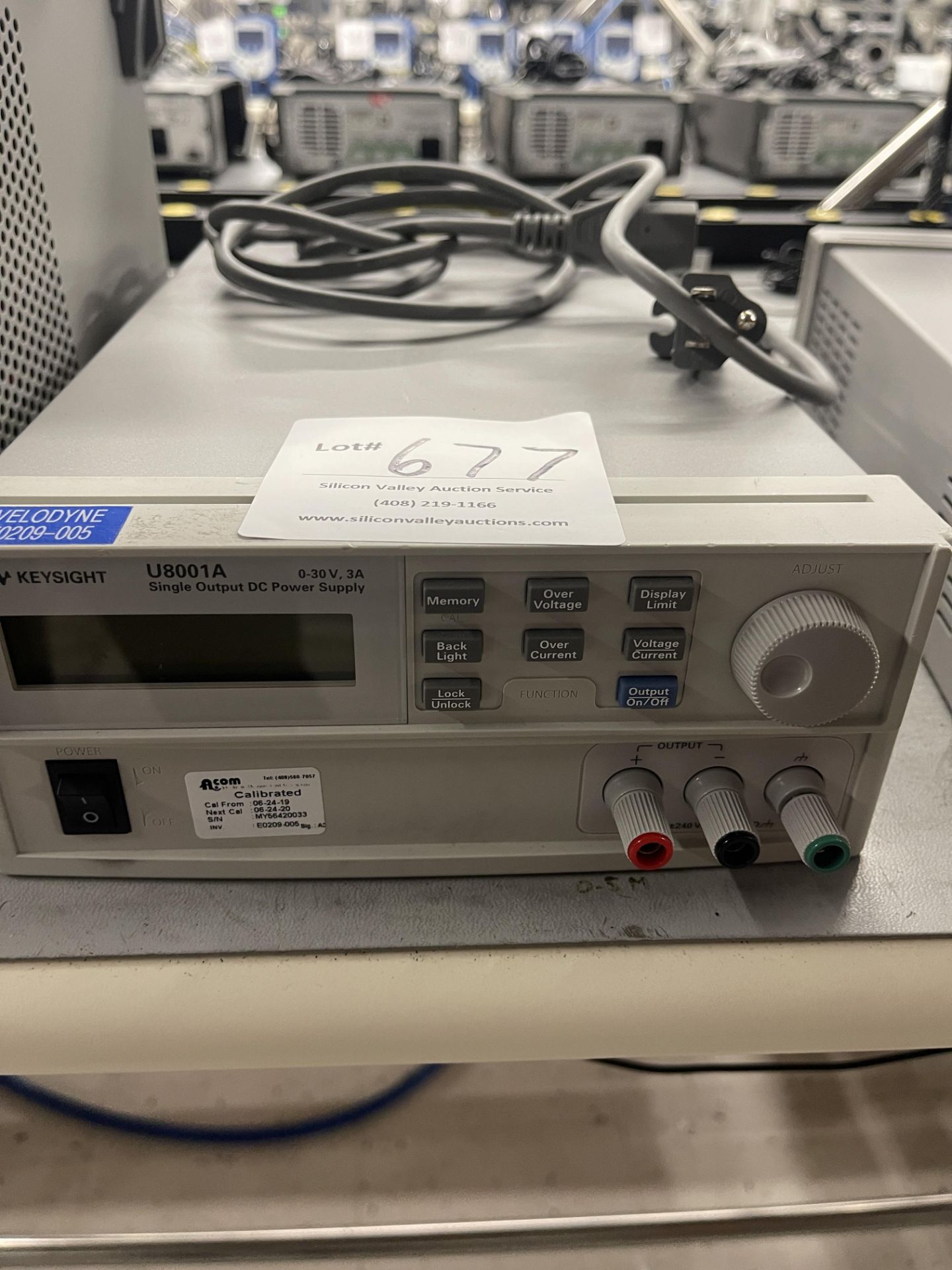 Keysight U8001A Single Output DC Power Supply