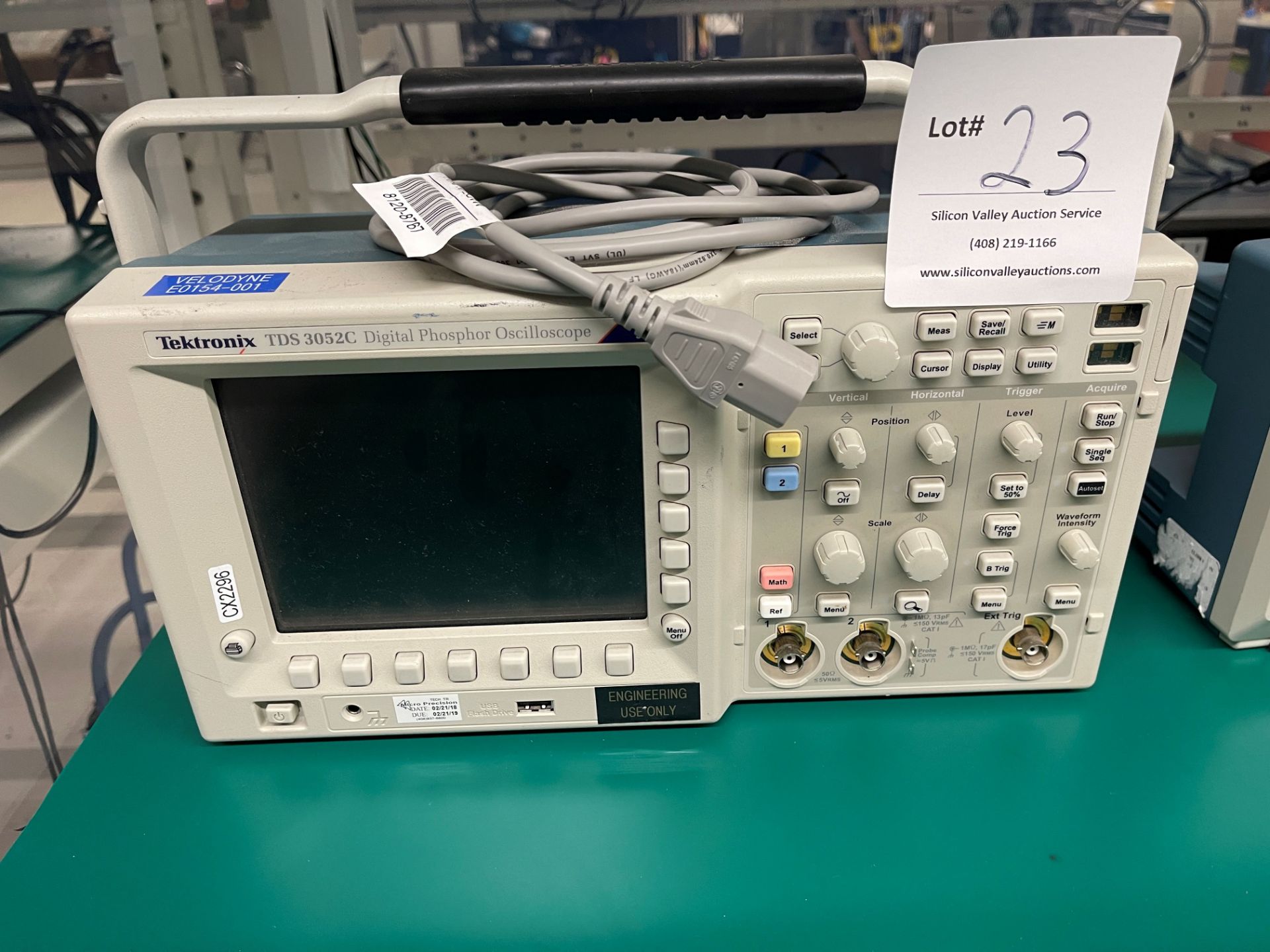 Tektronix Digital Phosphor Oscilloscope Model TDS3052C