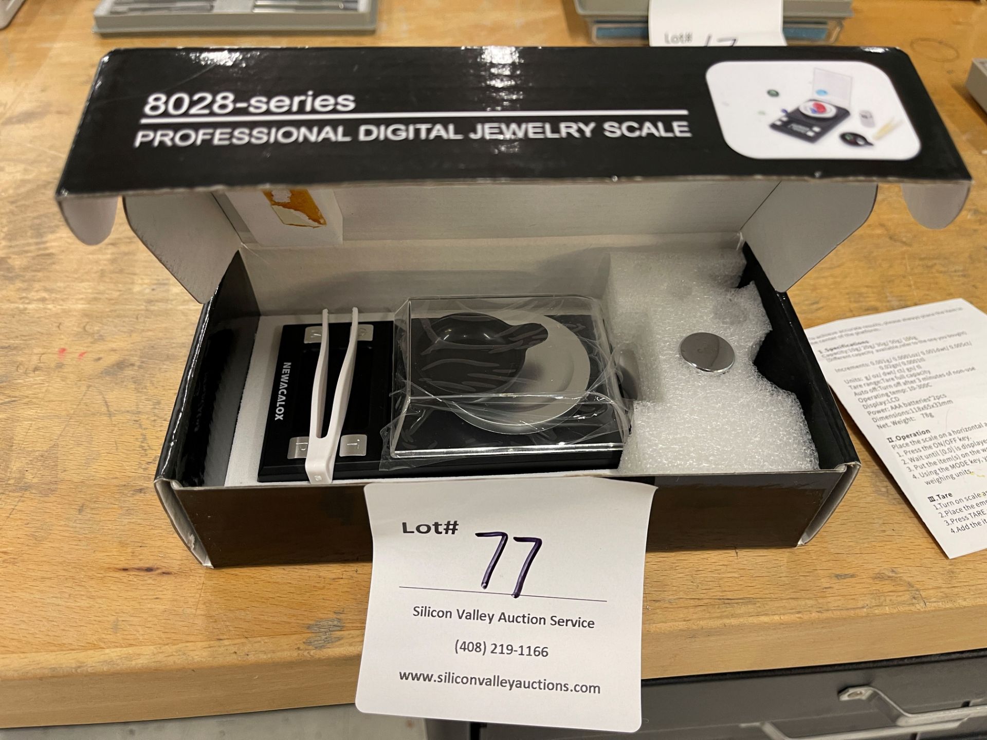 Professional Digital Jewelry Scale 8028-series in box