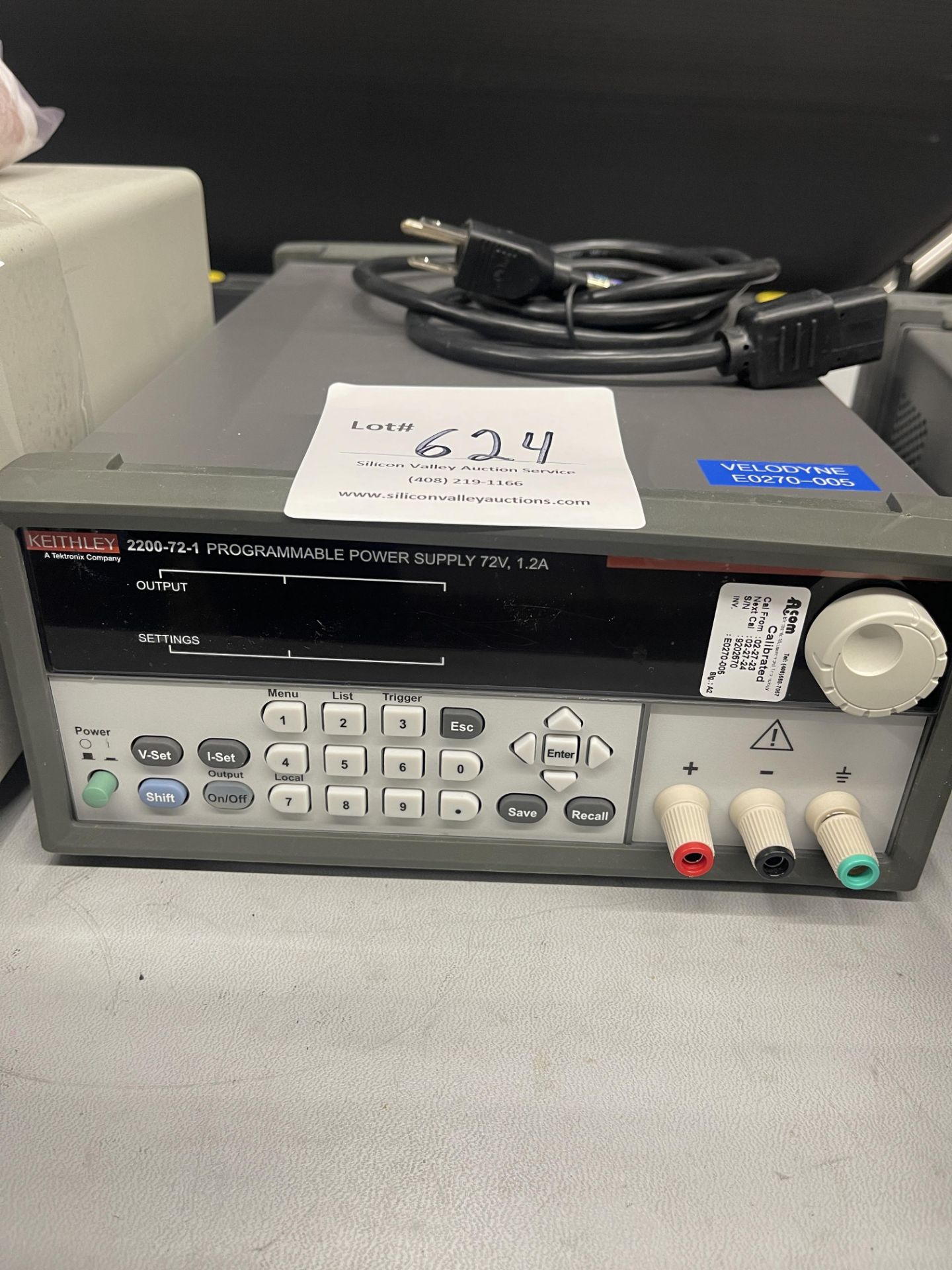 Keithley 2200-72-1 Programmable Power Supply 72V, 1.2A