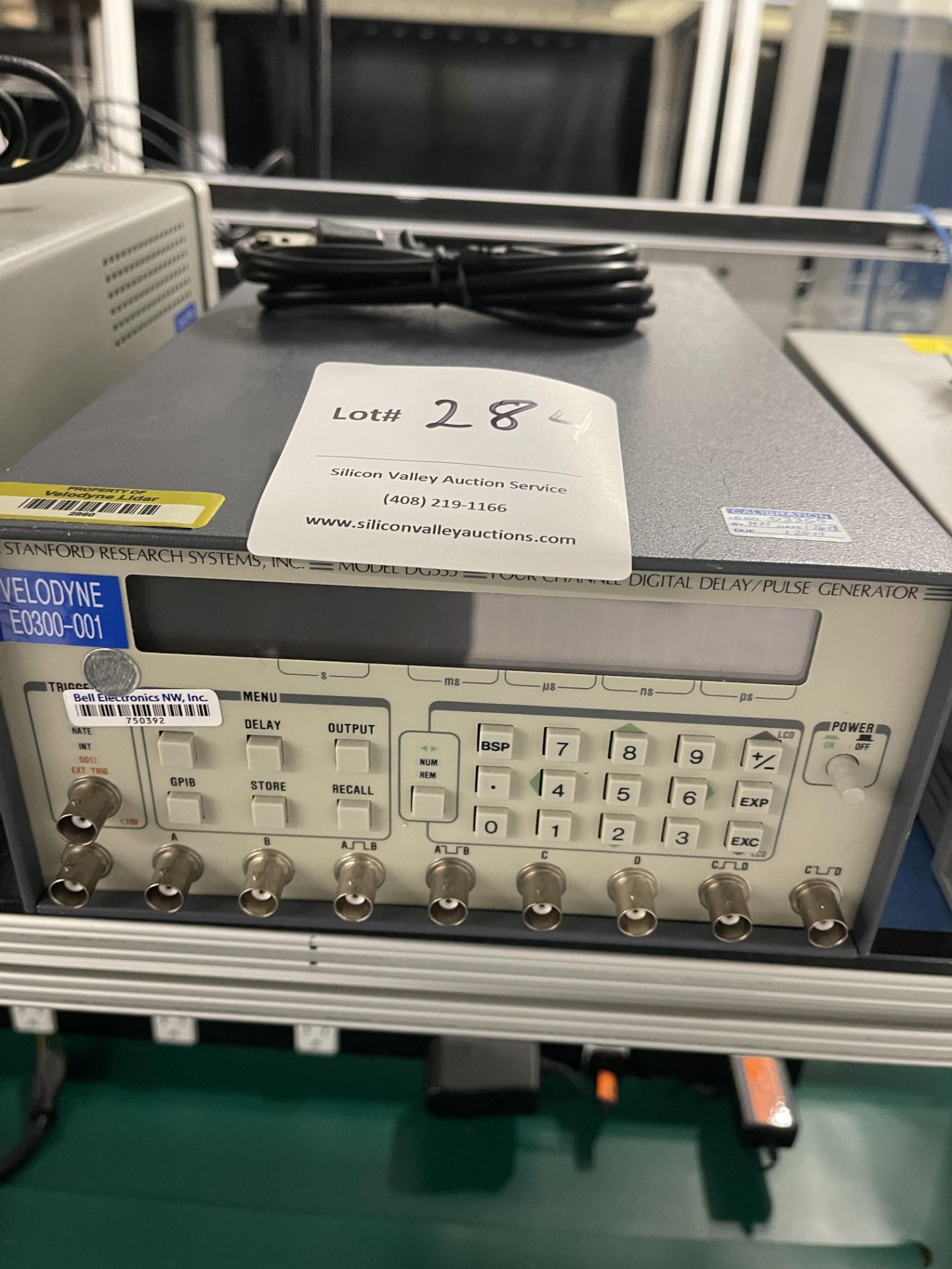 Stanford Research Systems Model DG 535 Four Channel Digital Delay/Pulse Gen