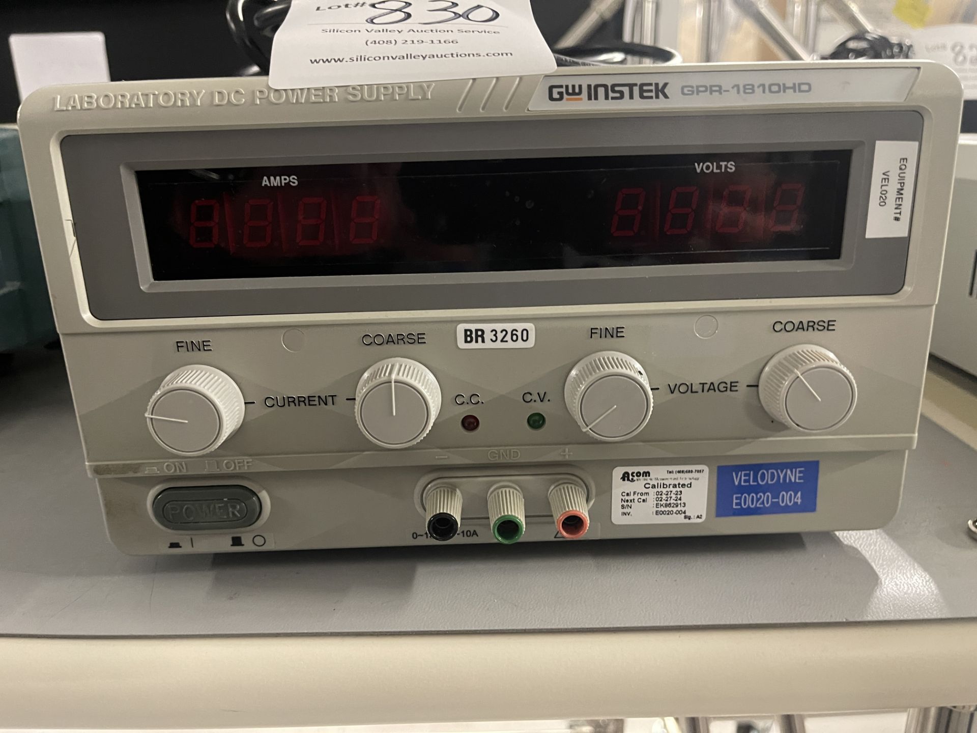 GW nstek GPR-1810HD Laboratory DC Power Supply