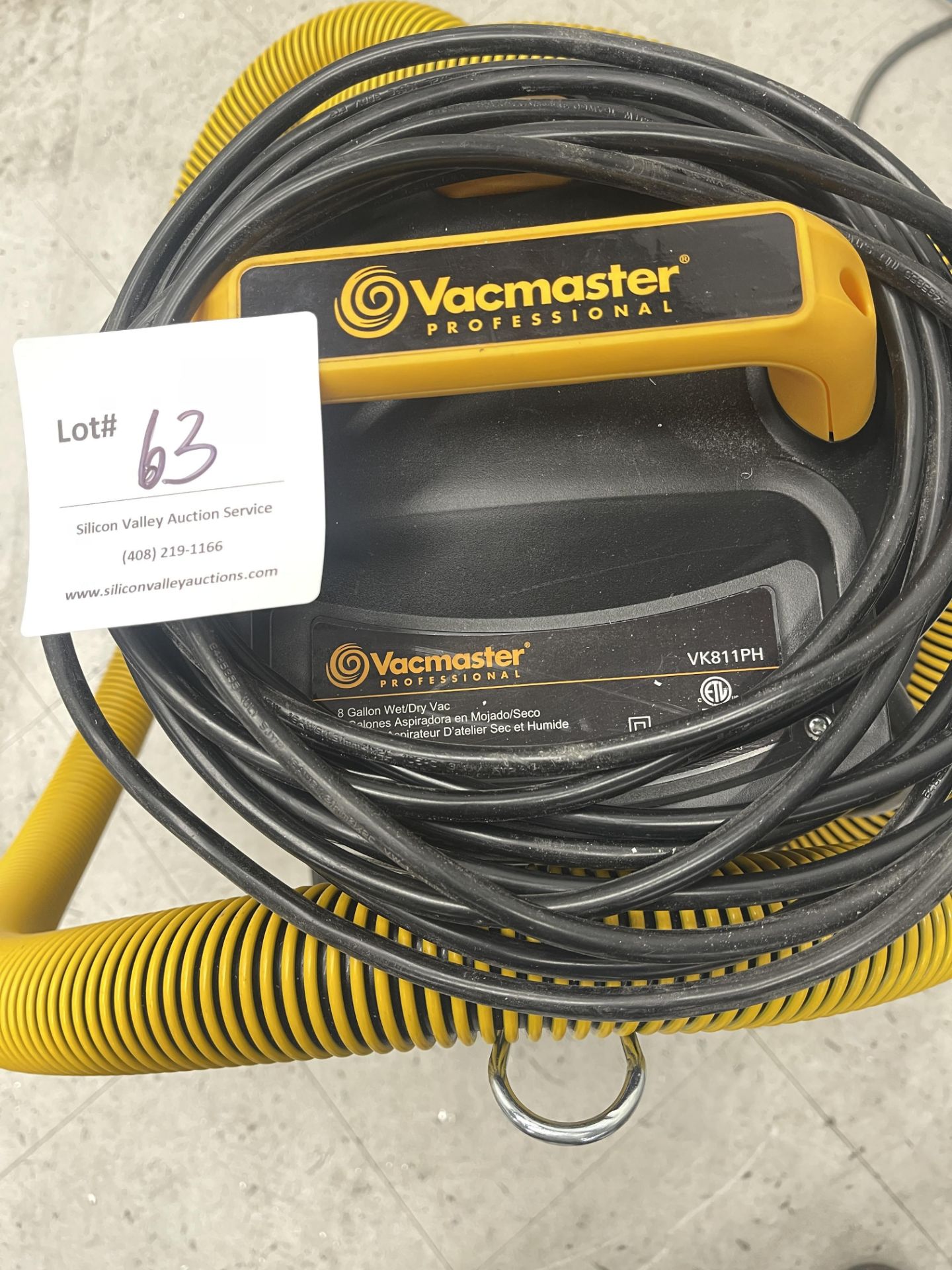 master Professional Shop Vac 8 gallon - Image 2 of 2