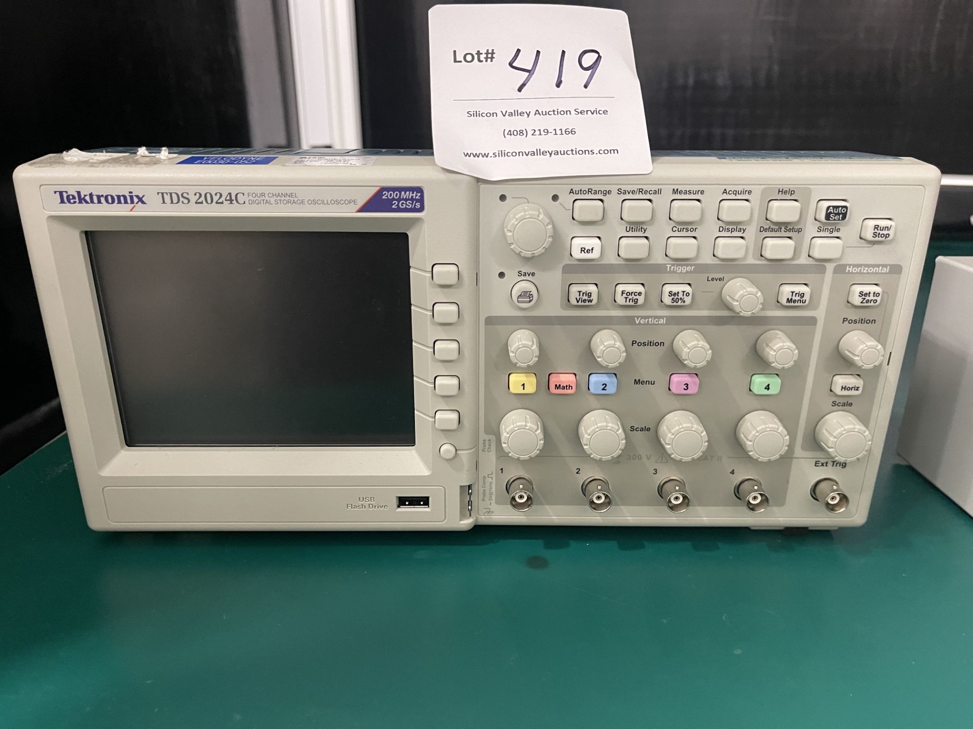 Tektronix TDS2024C Four Channel Digital Storage Oscilloscope