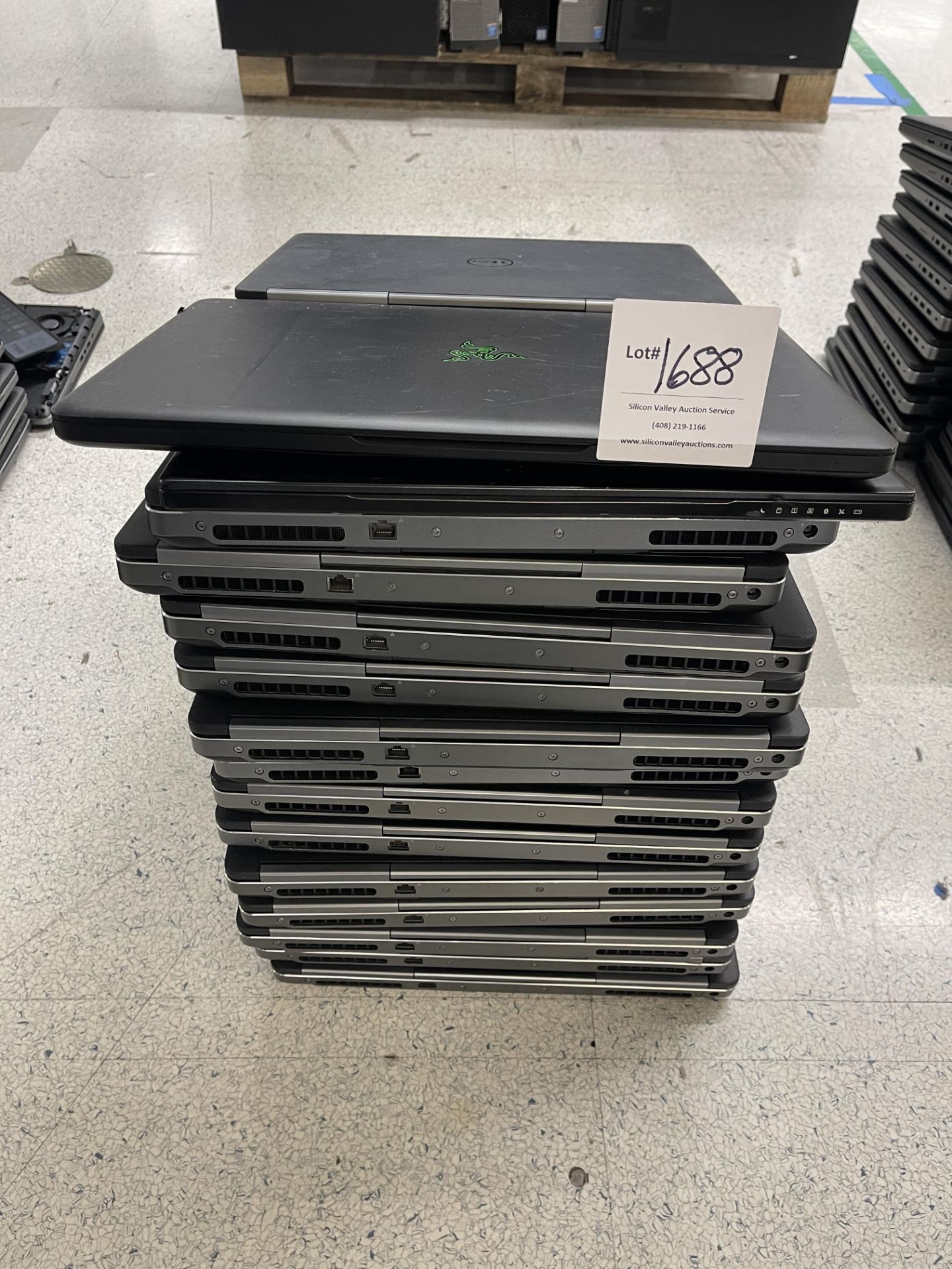 Approximately 25 Dell Laptops - hard drive removed