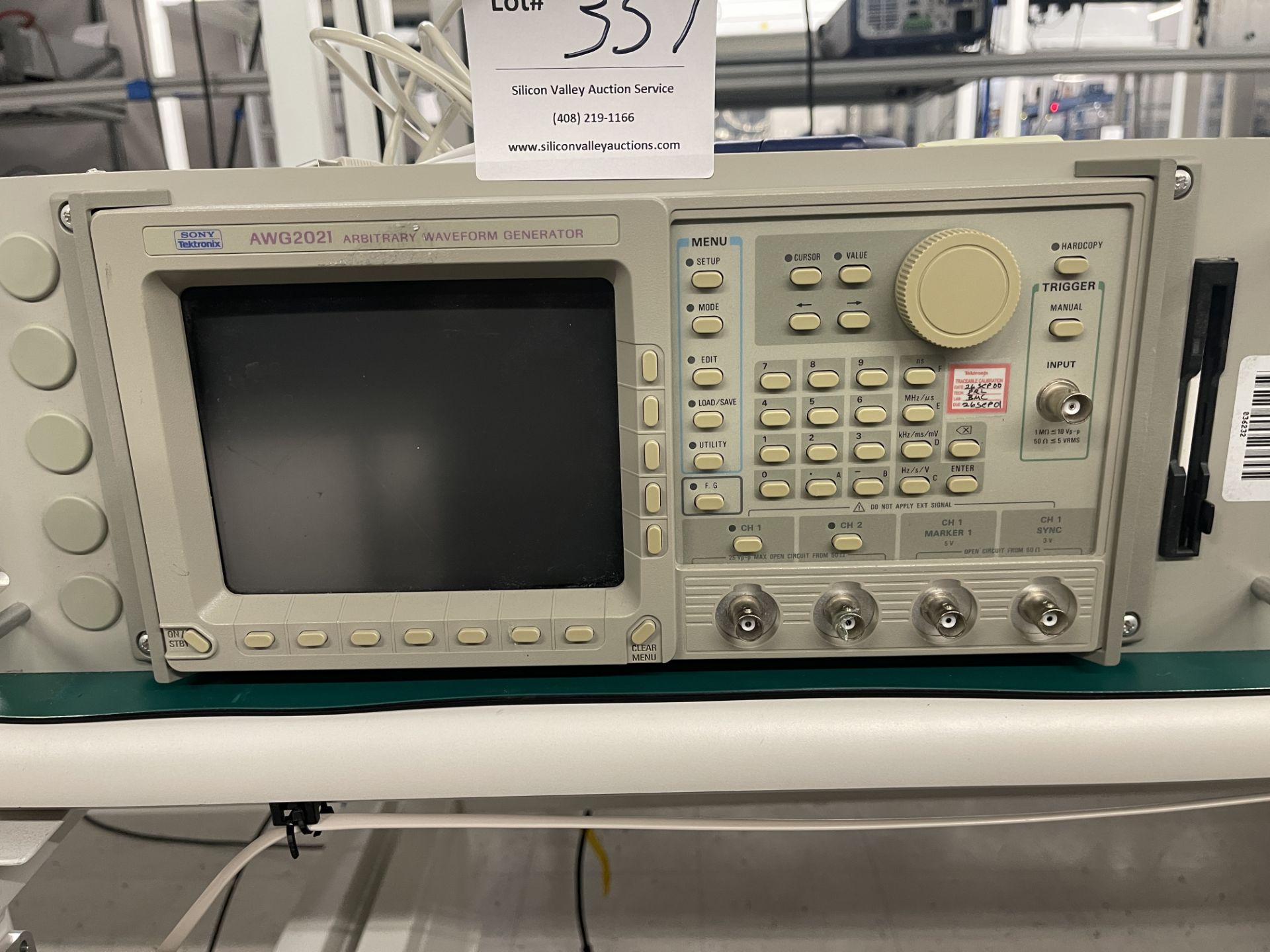 Sony Tektronix AWG2021 Arbitrary Waveform Generator