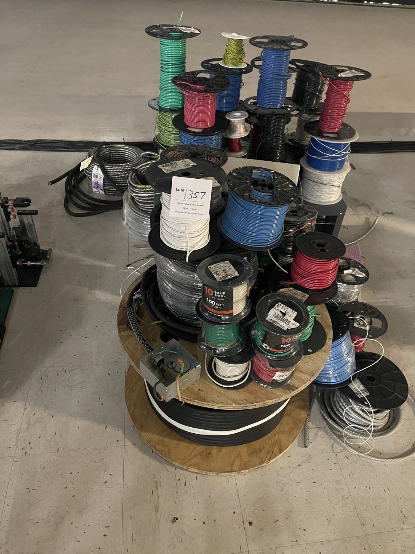 Miscellaneous Spools of Wire and Cable