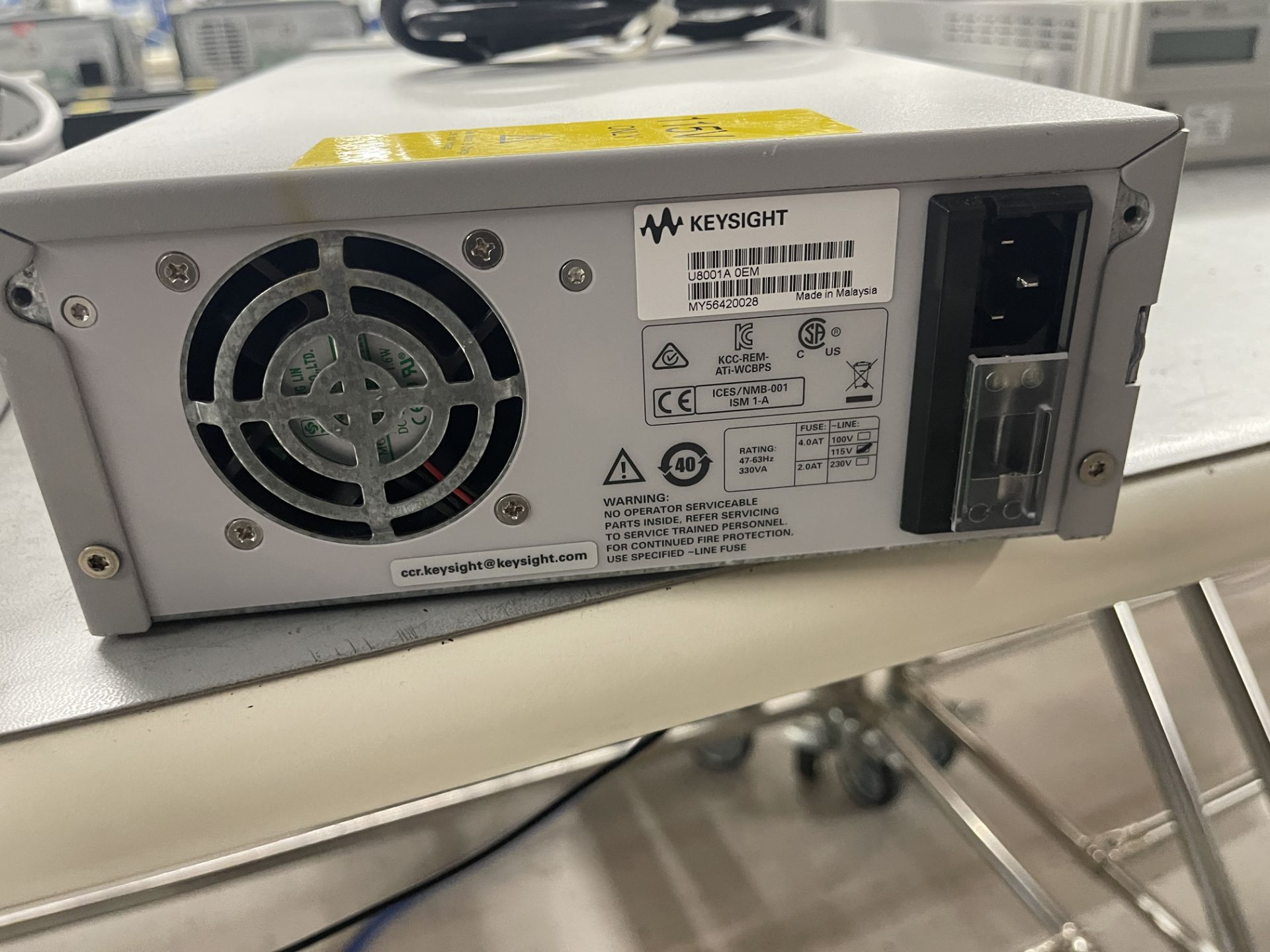 Keysight U8001A Single Output DC Power Supply - Image 2 of 2