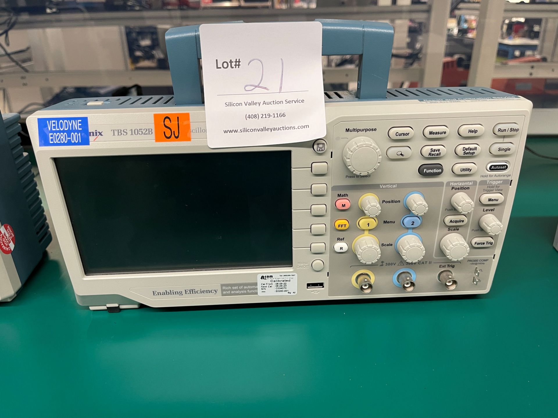 Tektronix Oscilloscope Model TDS1052B