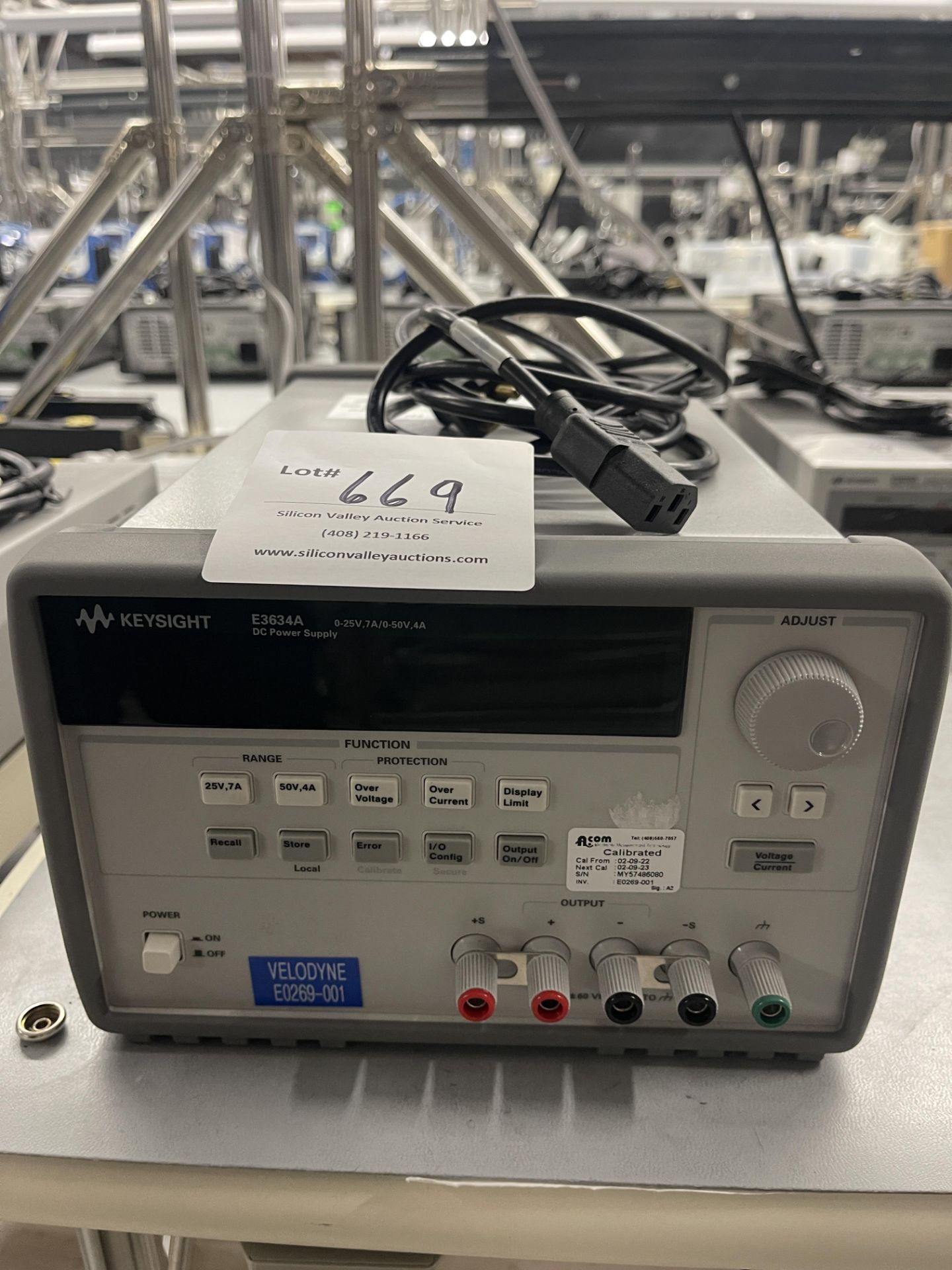 Keysight E3634A DC Power Supply