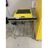 Spill Tray with Work Table 30" wide x 30" deep x 36" high
