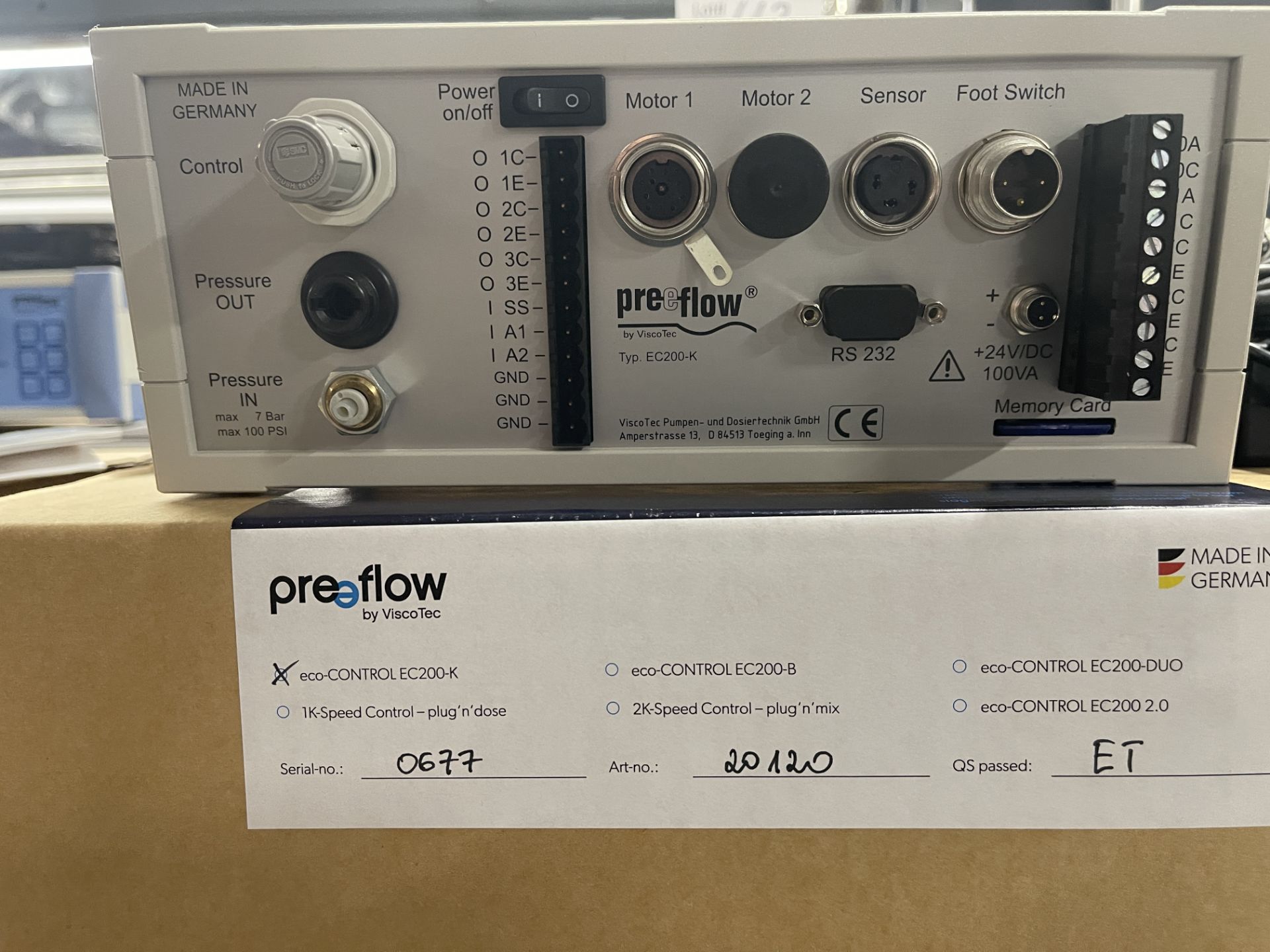 pree flow eco-Control EC200 Dispensing Control - Image 2 of 2